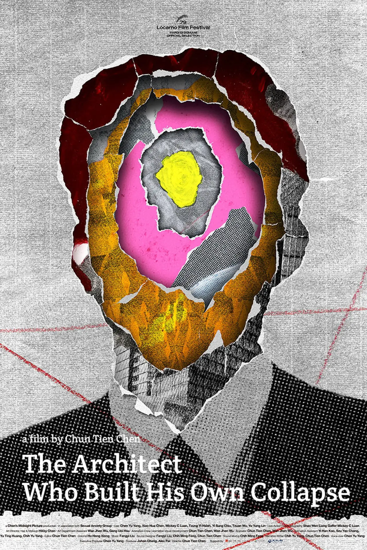 Movie poster "The Architect Who Built His Own Collapse"