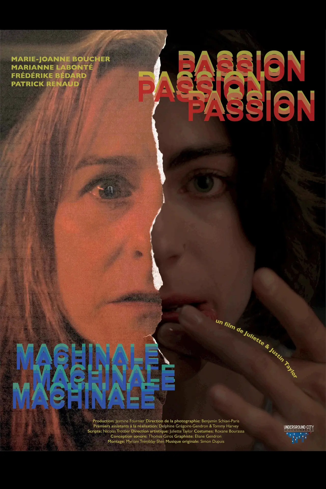 Movie poster "Passion machinale"