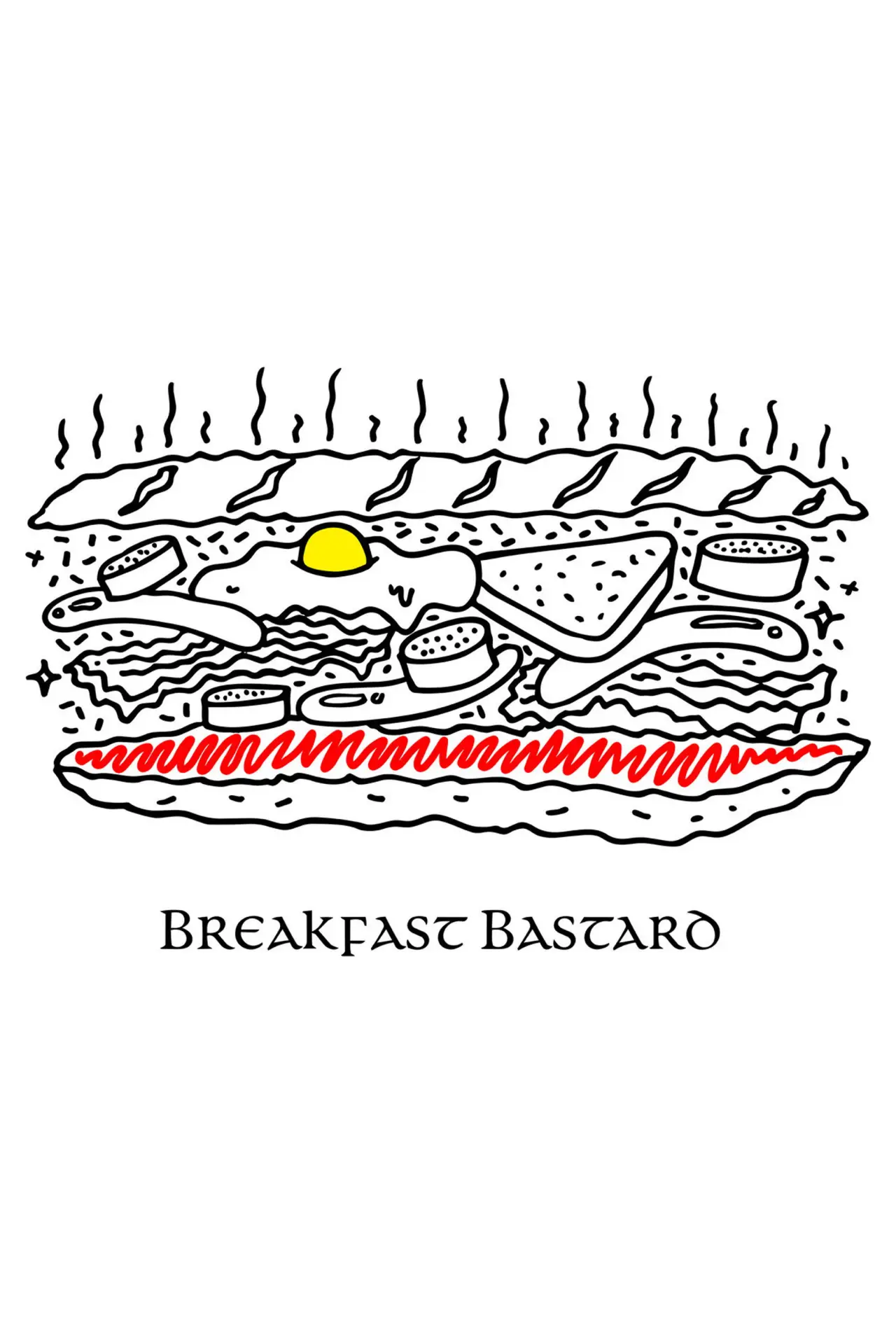 Movie poster "BREAKFAST BASTARD"