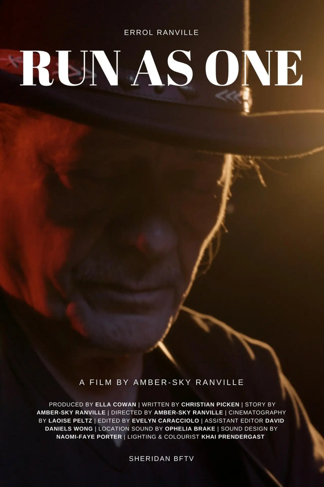 Movie poster "Run As One"