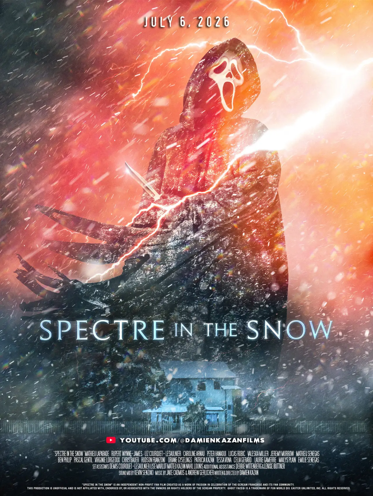 Movie poster "Spectre in the Snow"