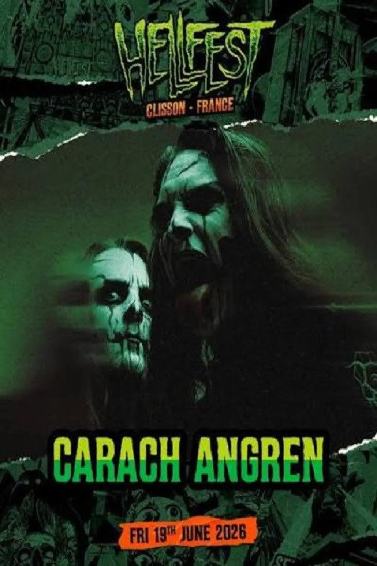 Movie poster "Carach Angren - Hellfest 2026"
