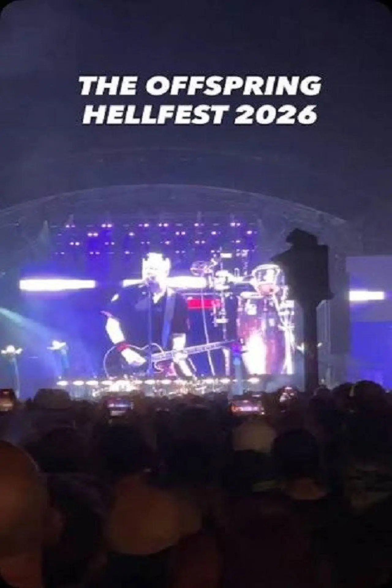 Movie poster "The Offspring - Hellfest 2026"