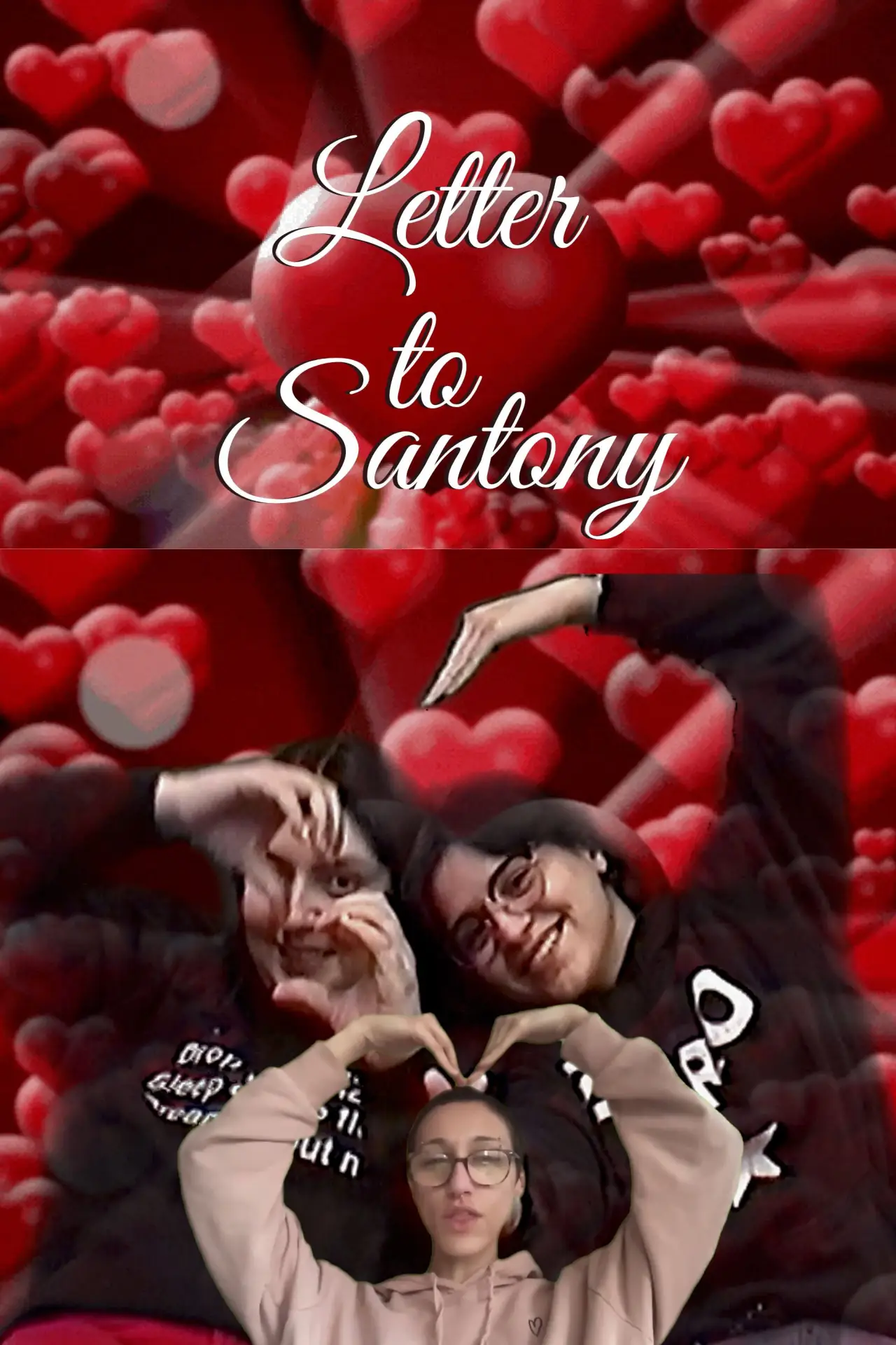 Movie poster "Letter to Santony"