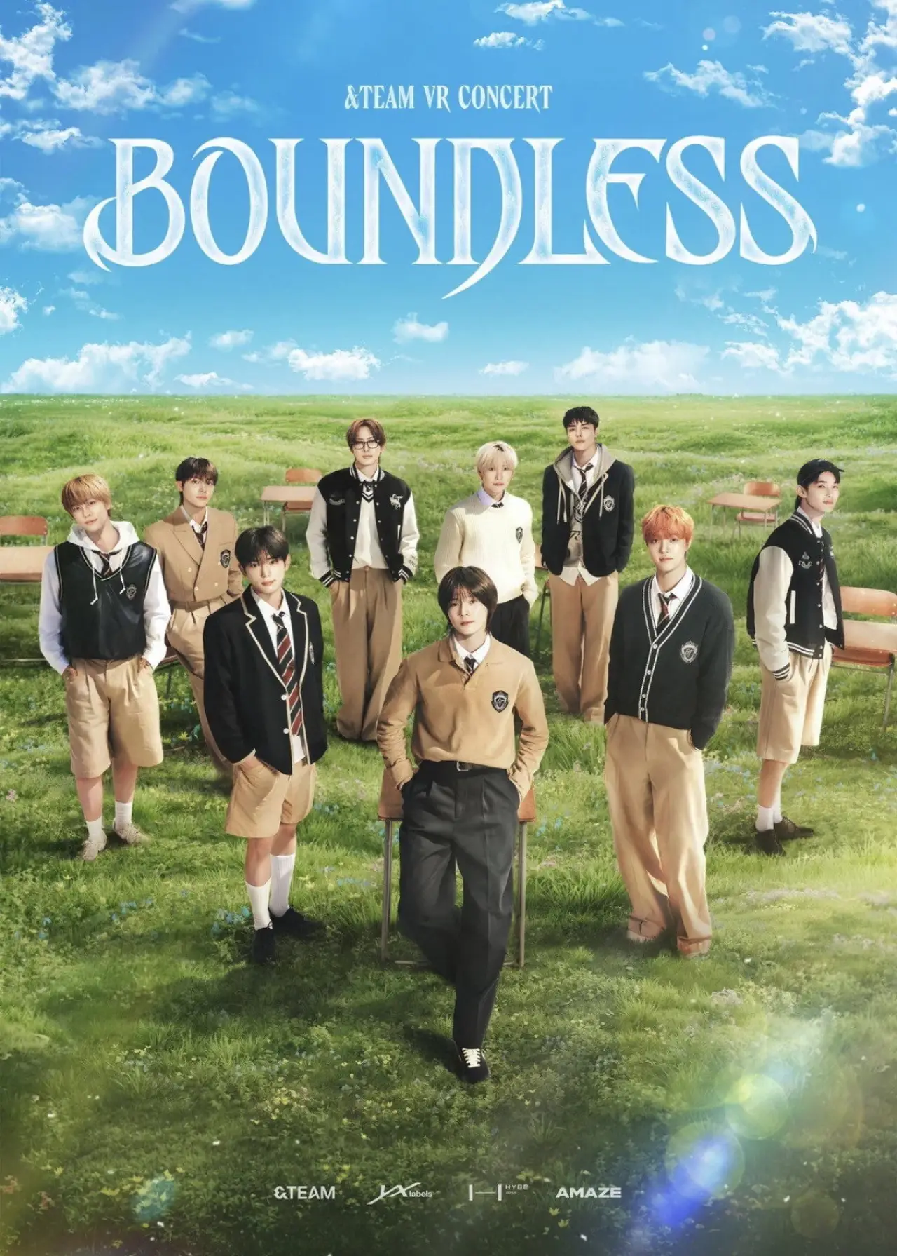 Movie poster "&TEAM VR CONCERT: BOUNDLESS"