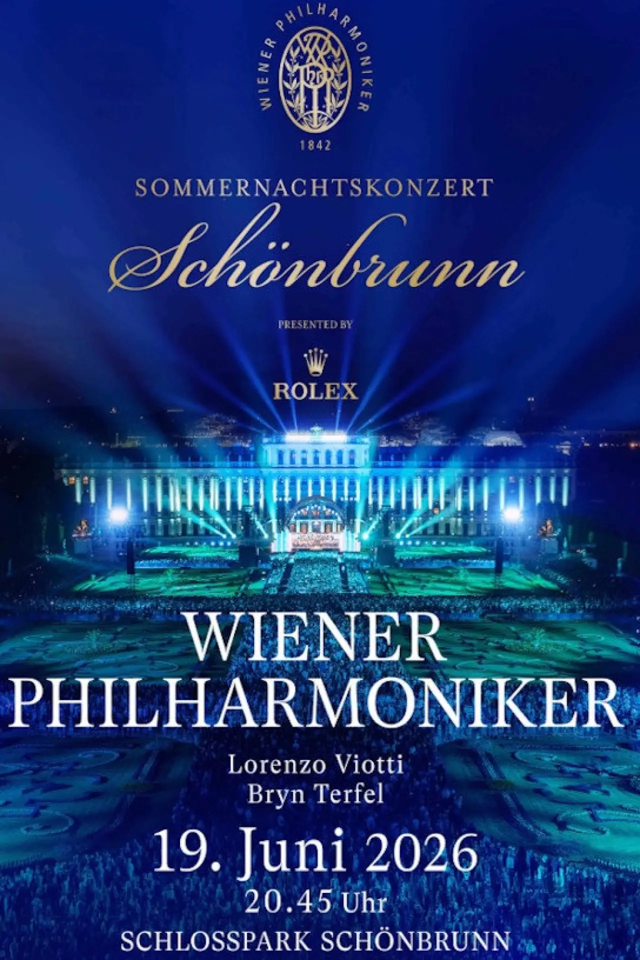 Movie poster "Vienna Philharmonic Summer Night Concert"