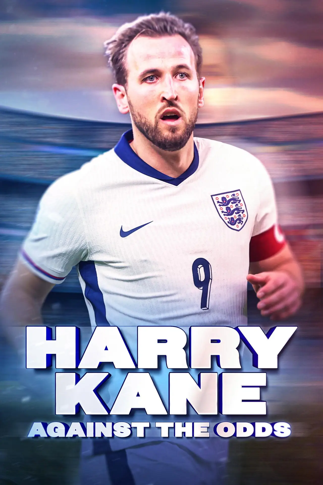 Movie poster "Harry Kane: Against the Odds"