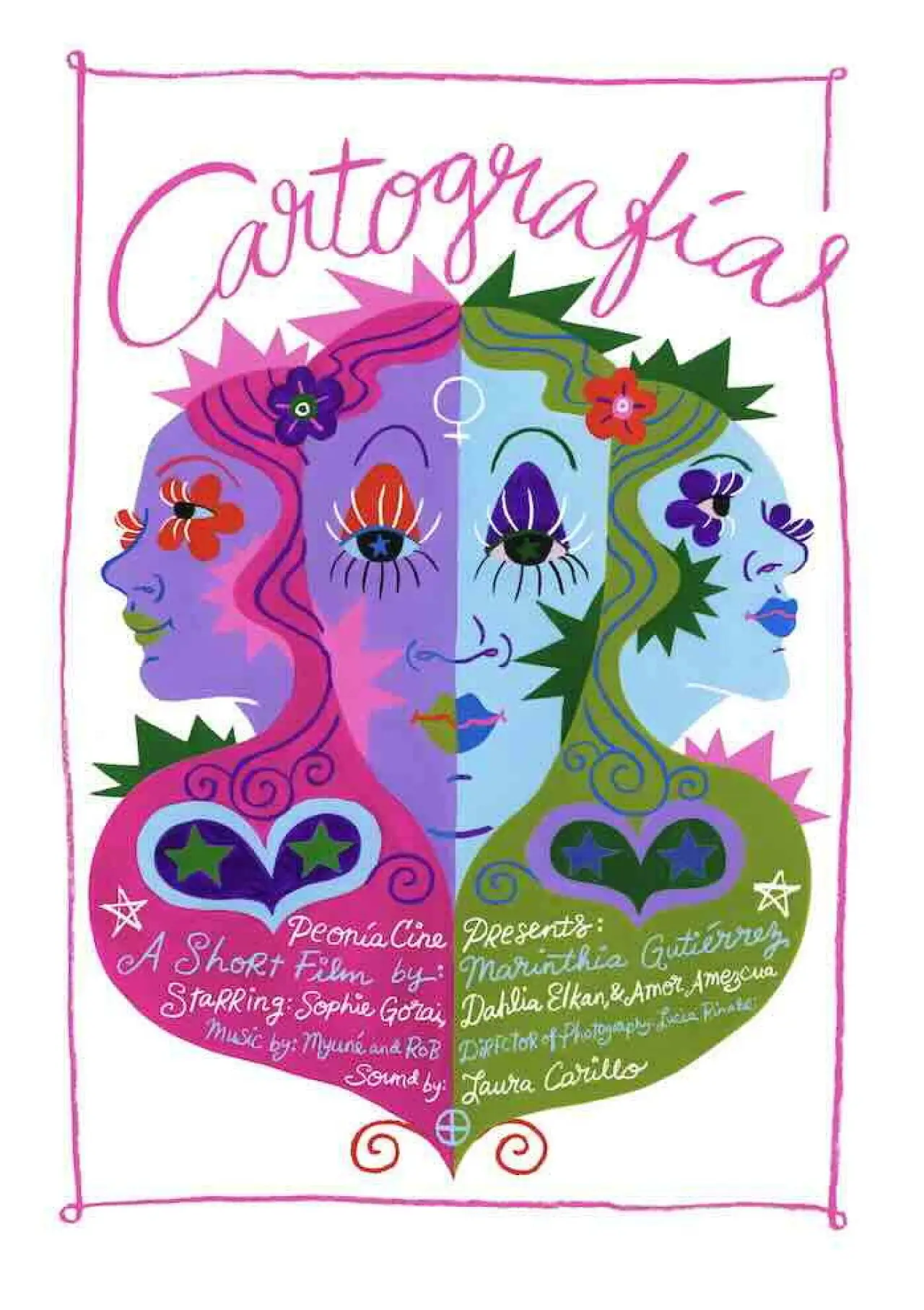 Movie poster "Cartografía"