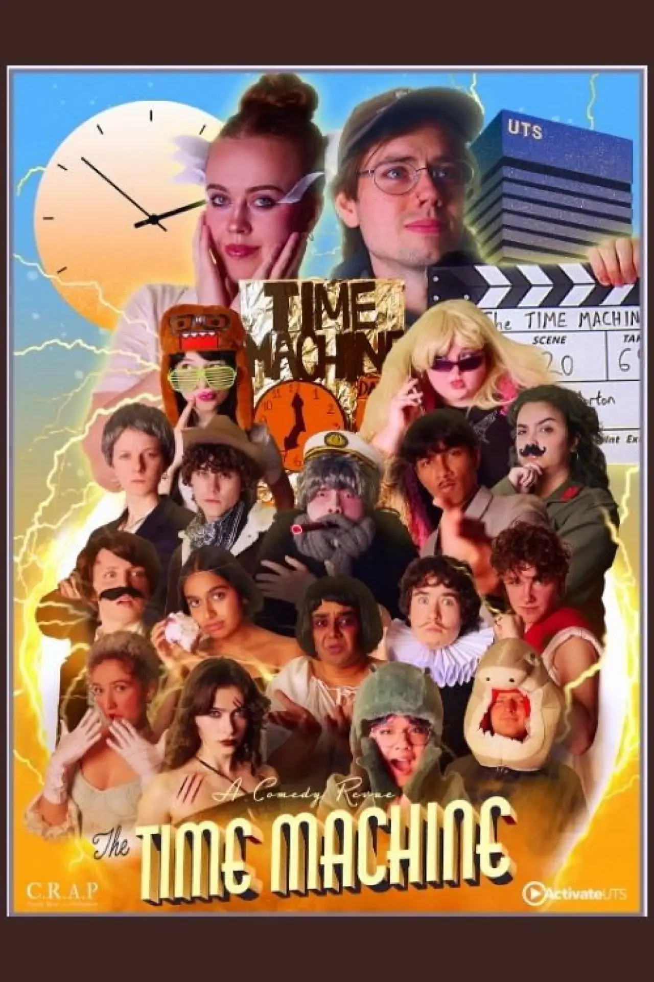 Movie poster "The Time Machine: A UTS Revue"
