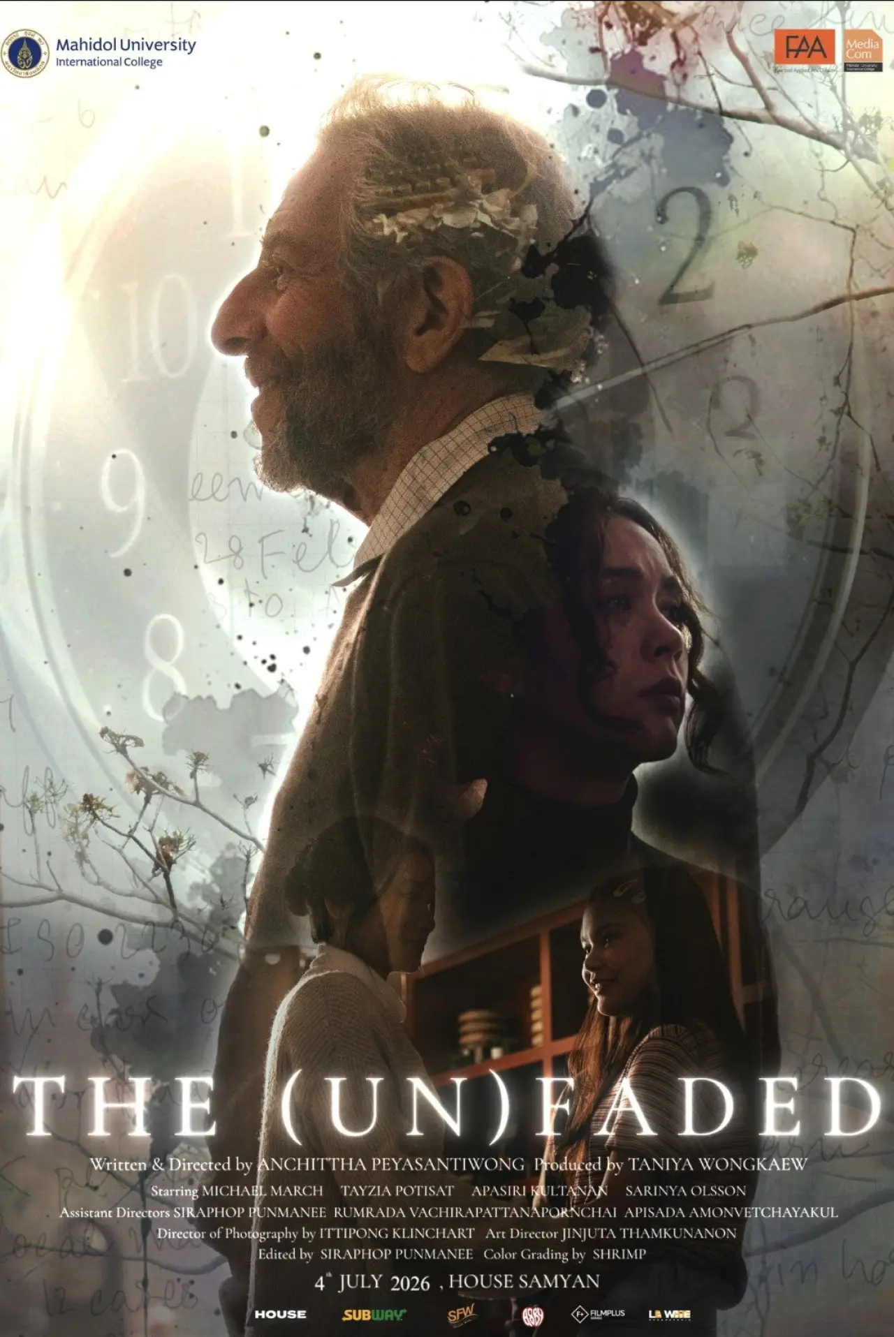 Movie poster "THE (UN)FADED"