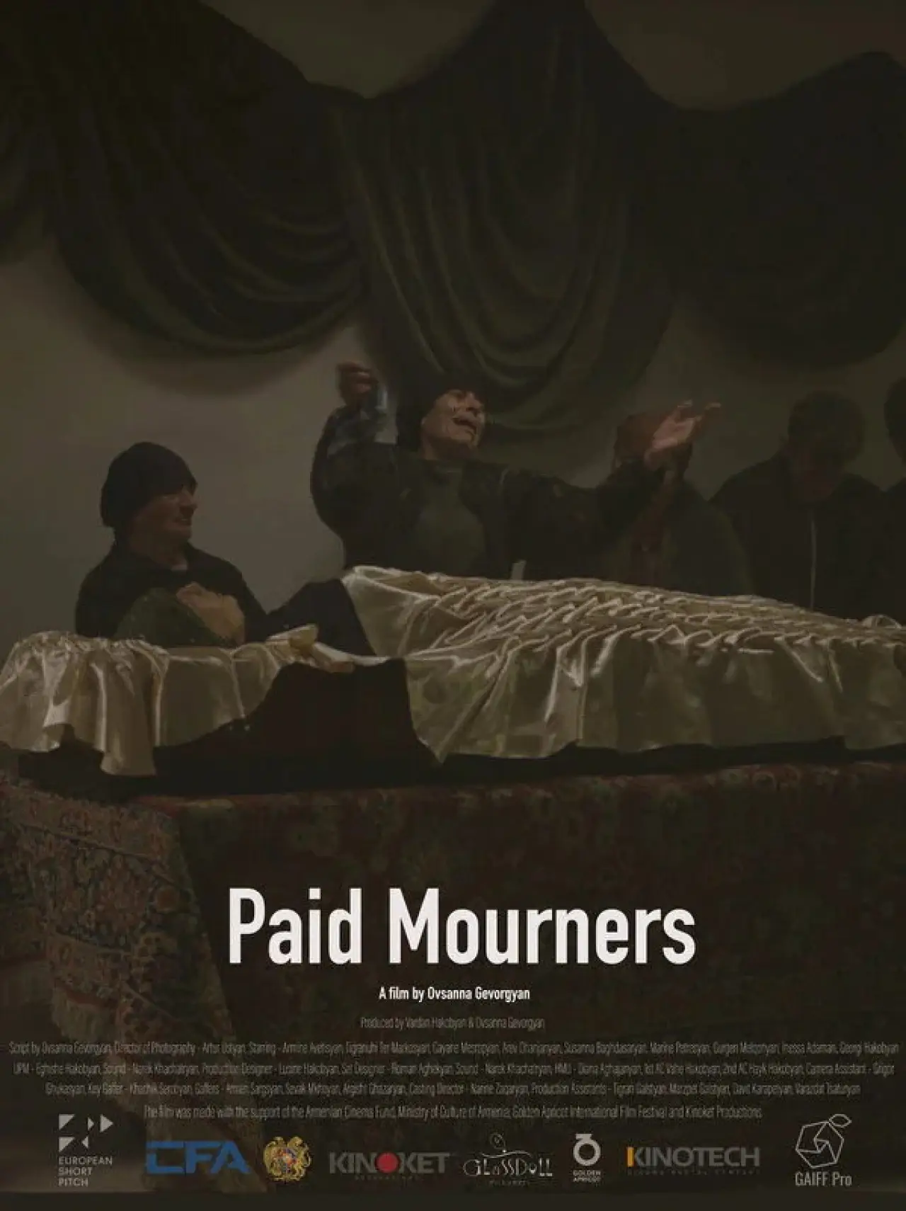 Movie poster "Paid Mourners"