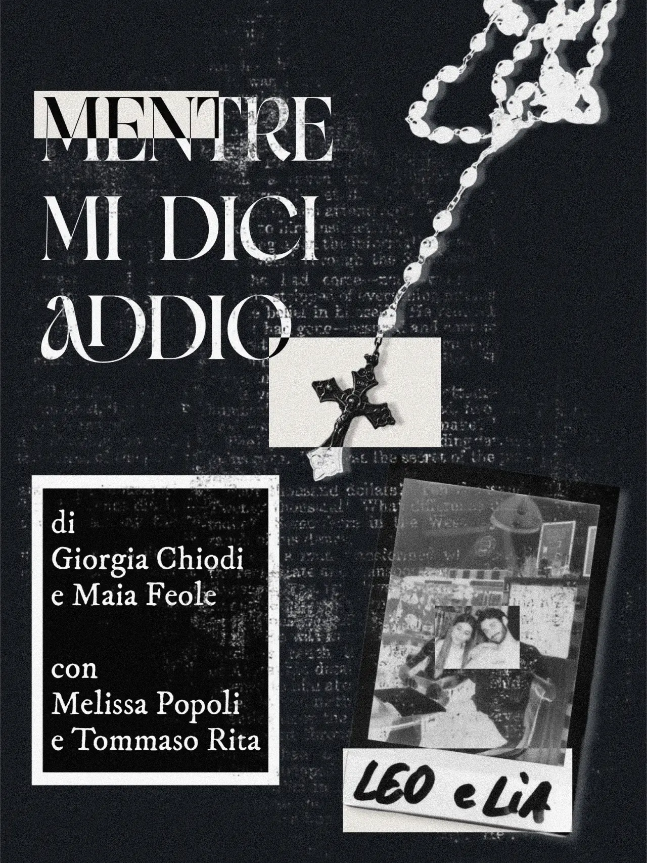 Movie poster "Mentre mi dici addio"