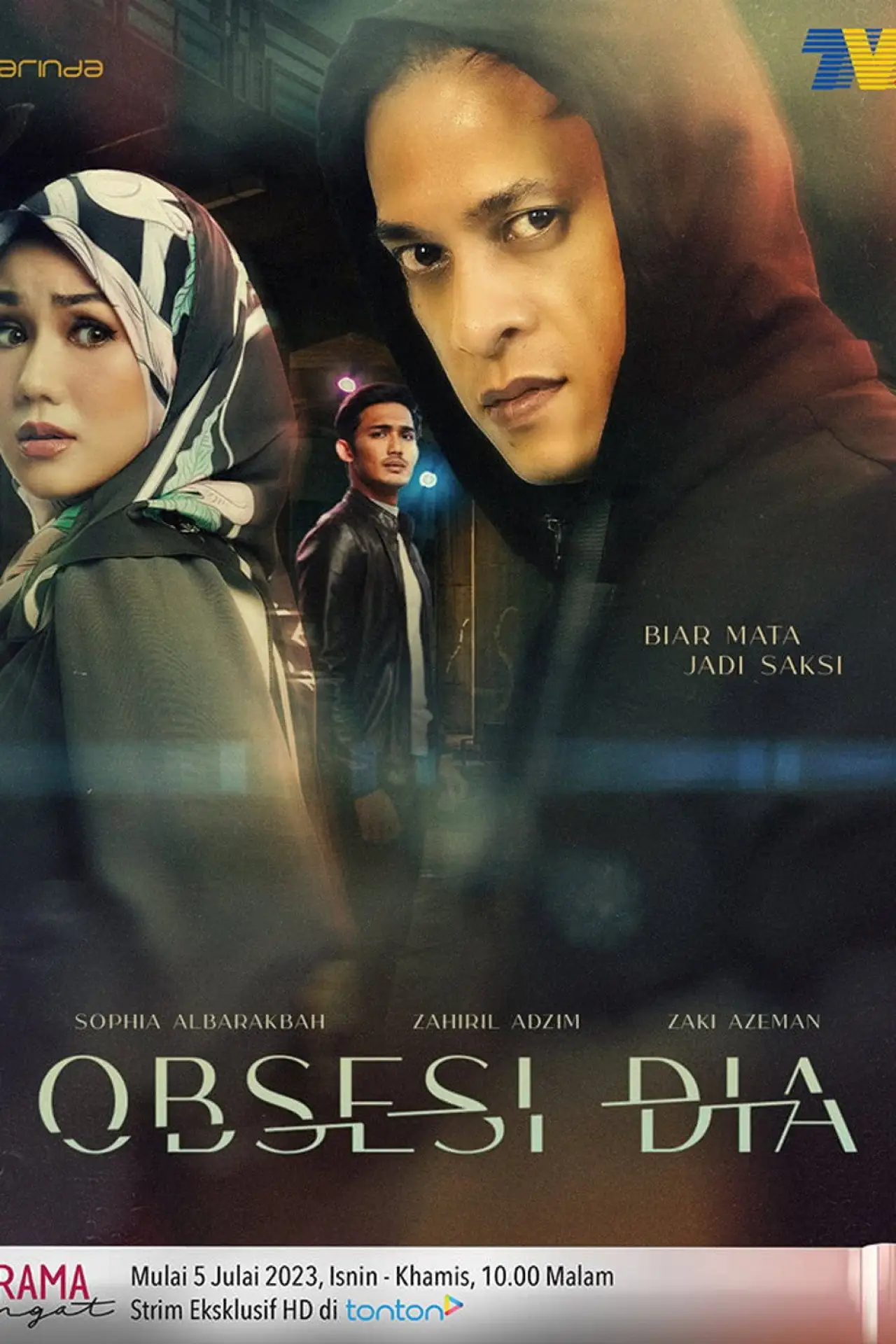 Movie poster "Obsesi Dia"