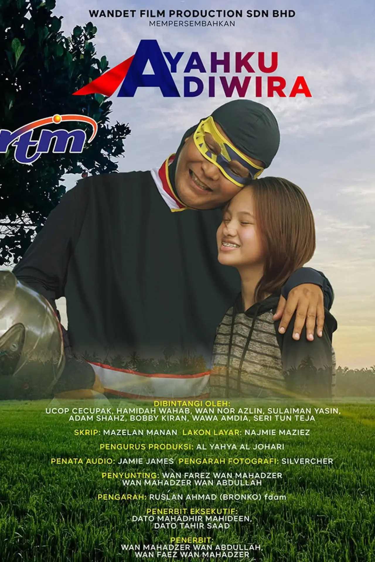 Movie poster "Ayahku Adiwira"