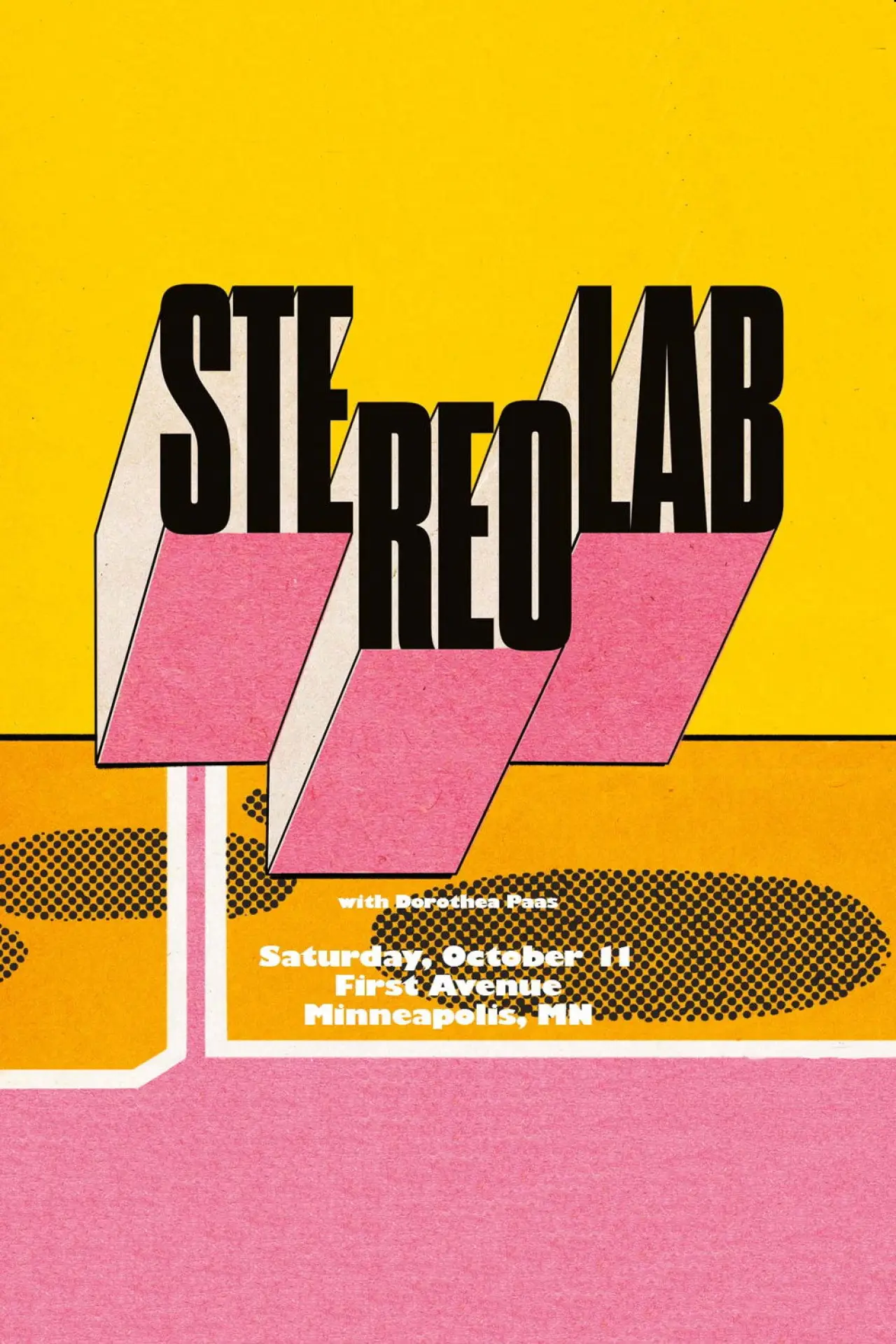 Movie poster "Stereolab: Live in Concert at First Avenue in Minneapolis, October 11, 2025"