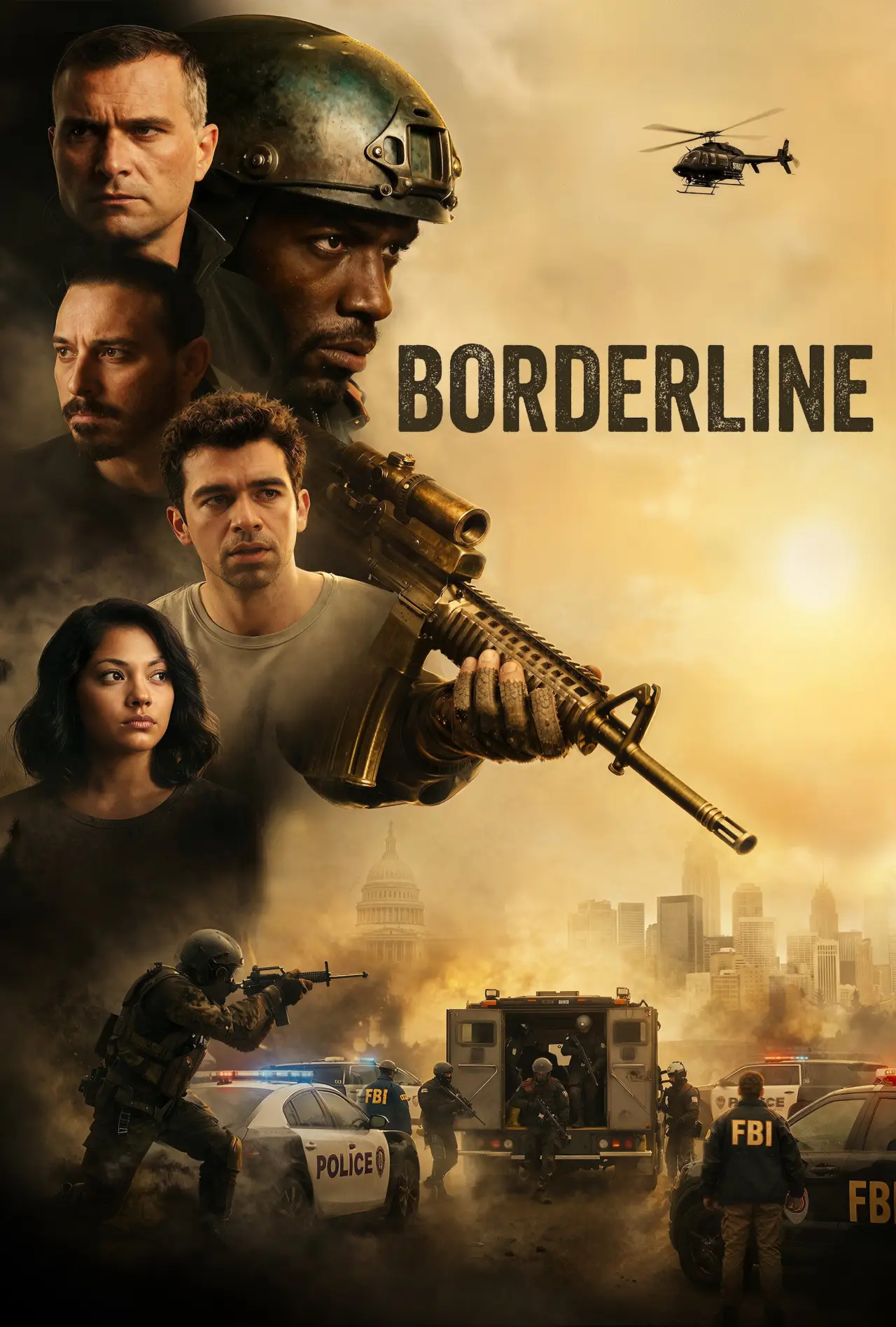 Movie poster "Borderline"