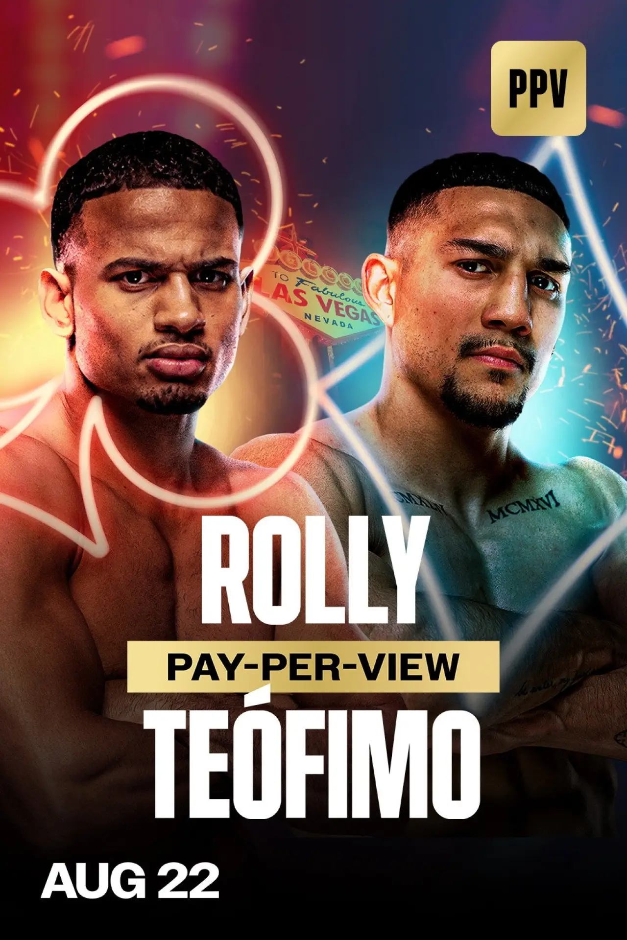 Movie poster "Rolando Romero vs. Teofimo Lopez"