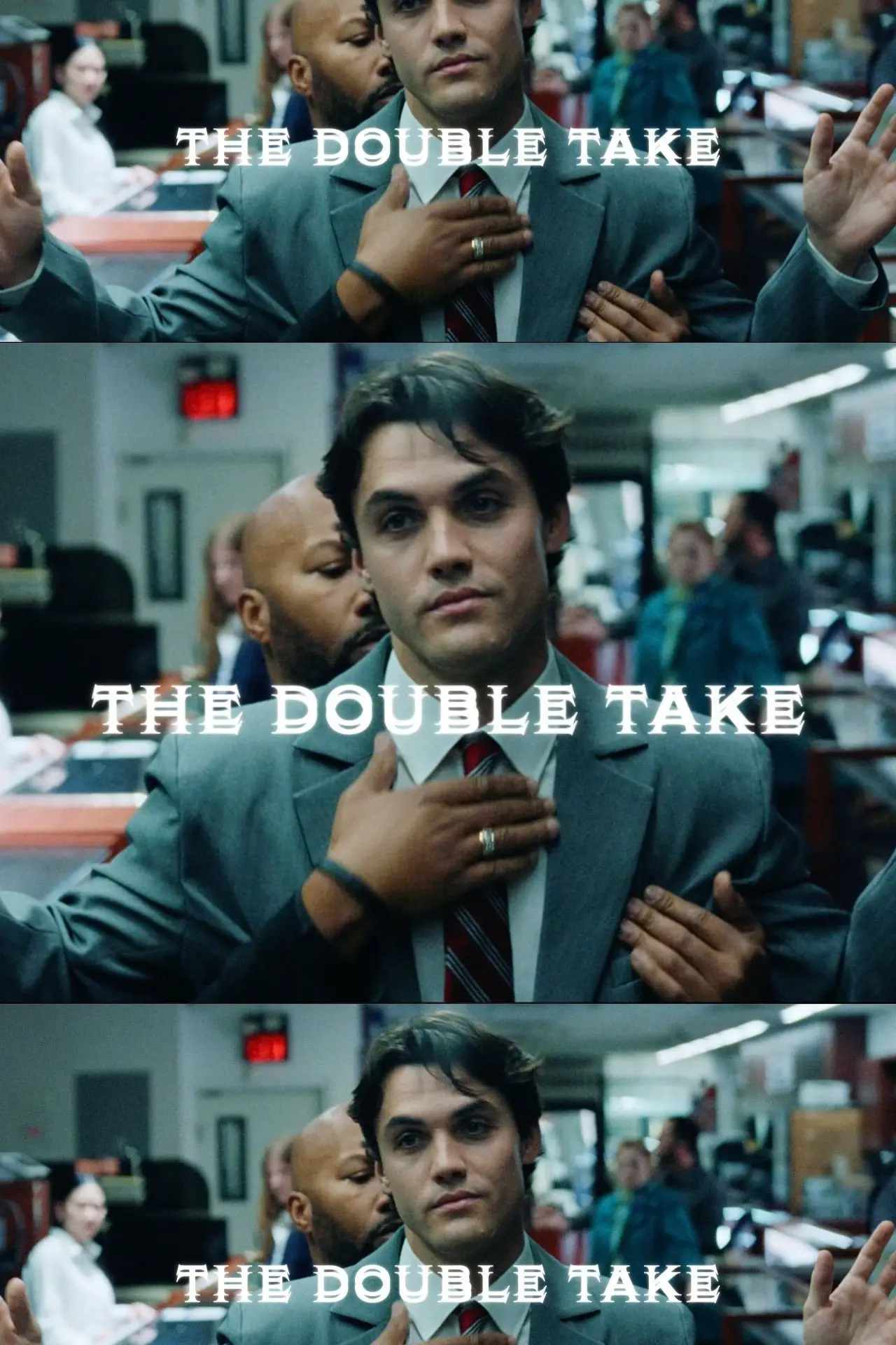 Movie poster "The Double Take"