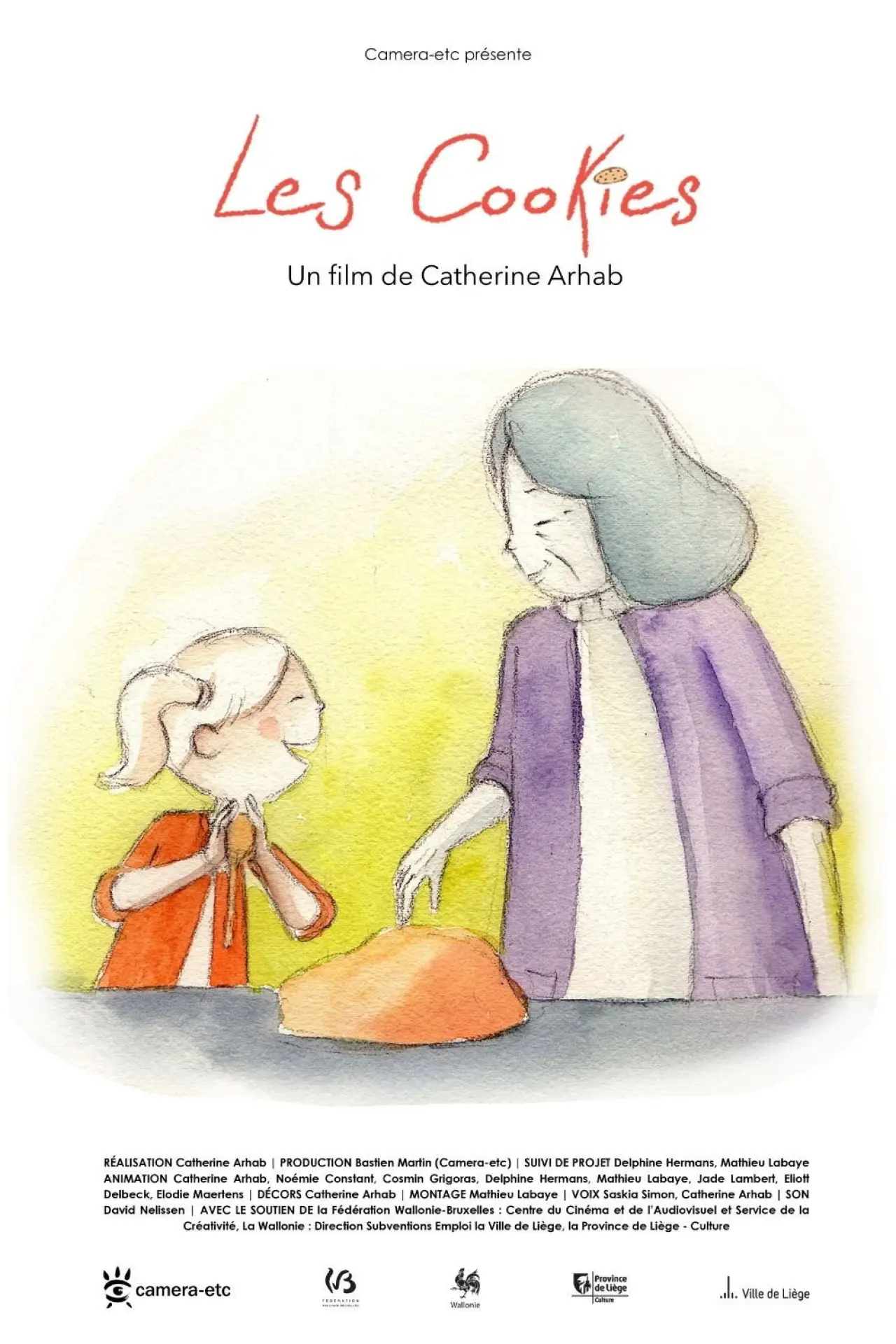 Movie poster "Les cookies"