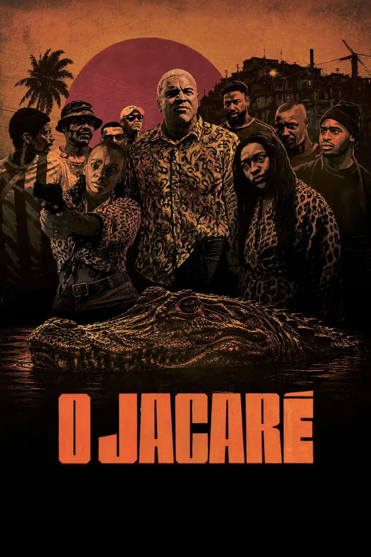 Movie poster "O Jacaré"
