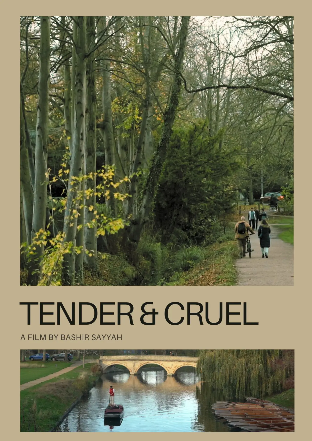 Movie poster "Tender and Cruel"