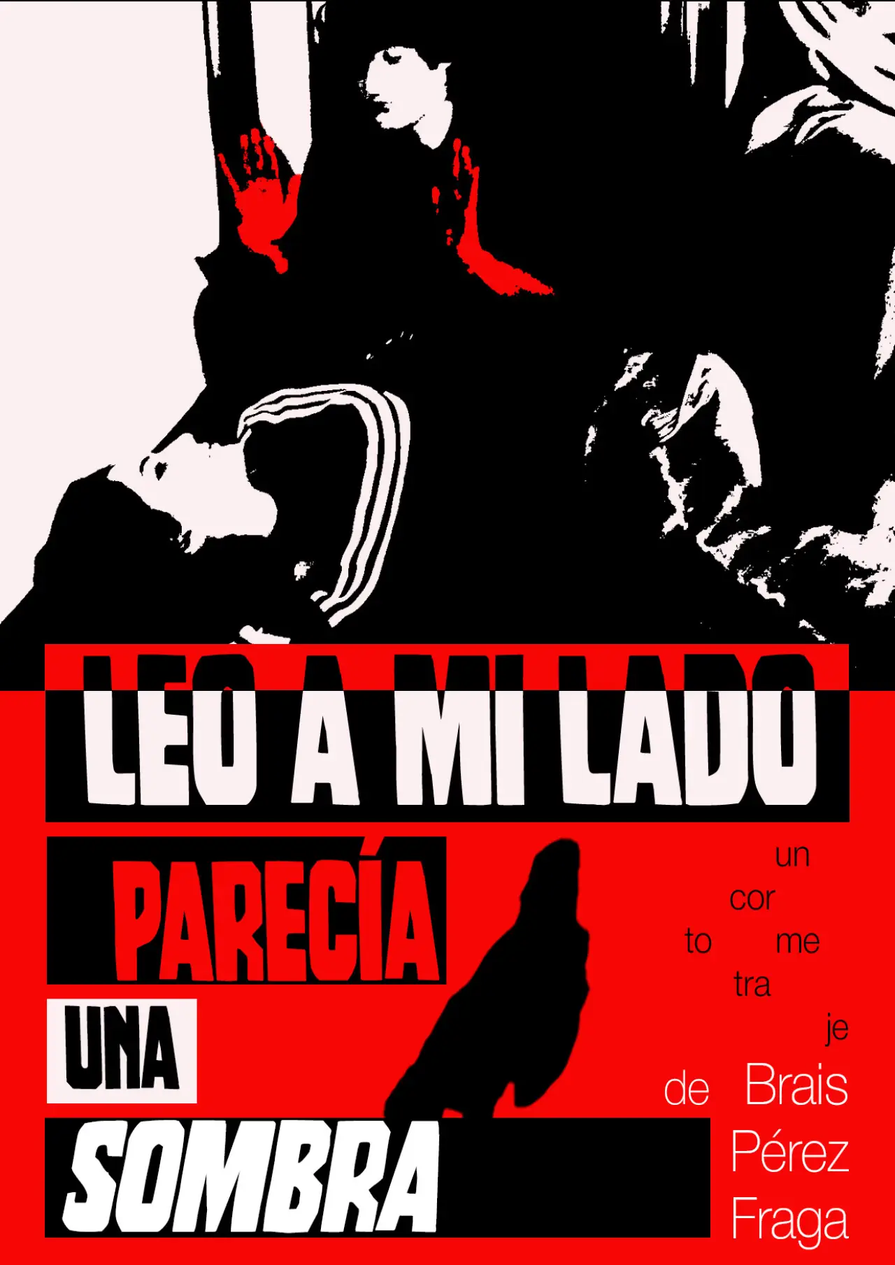 Movie poster "Leo a mi lado parecía una sombra"