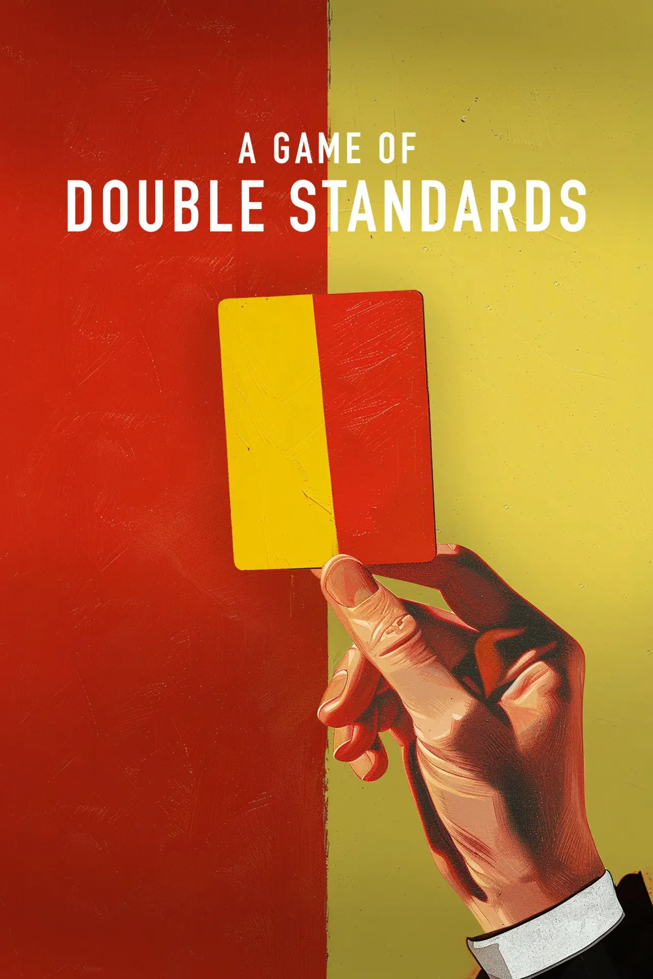 Movie poster "A Game of Double Standards"