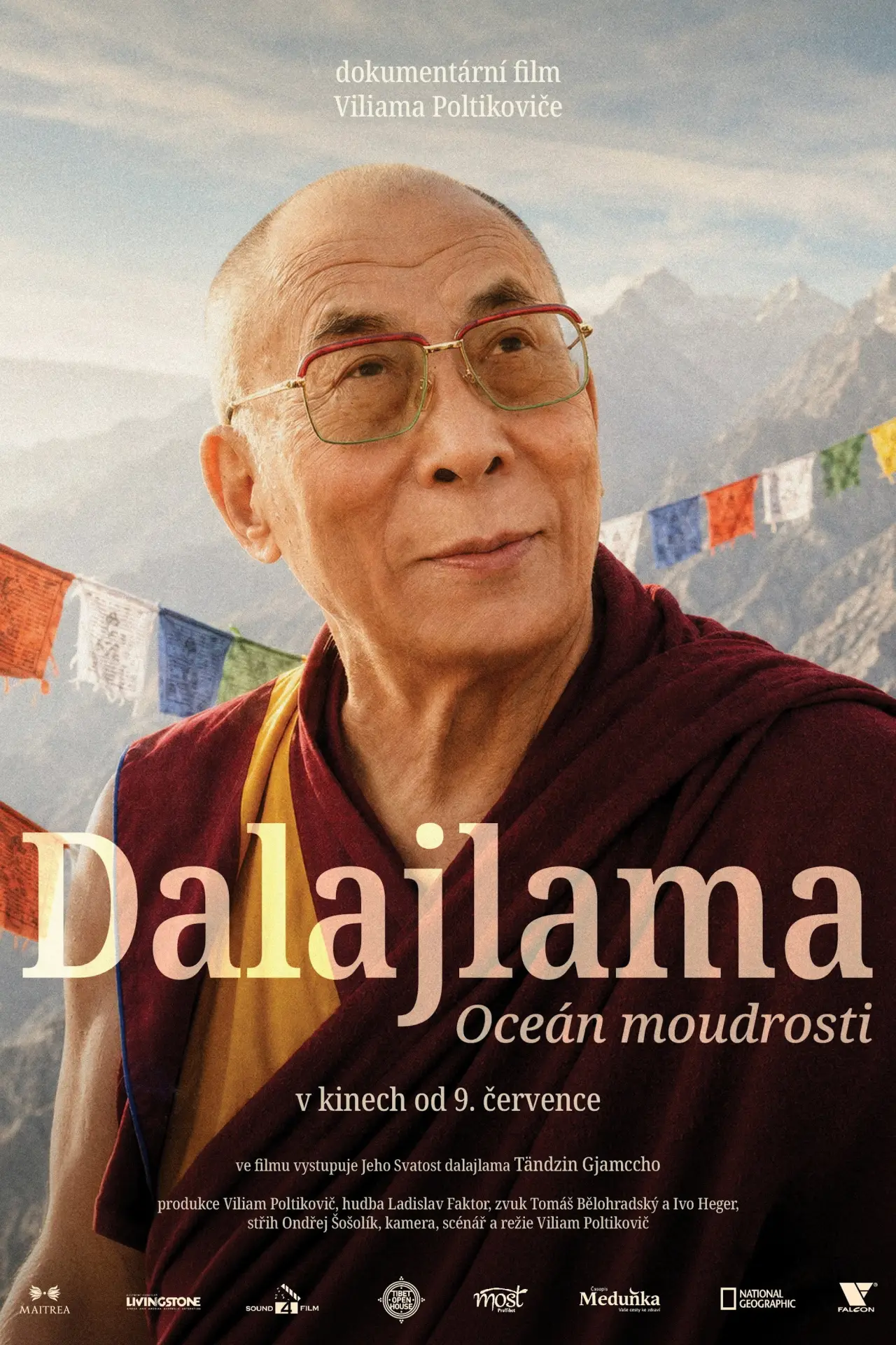 Movie poster "Dalai Lama - Ocean of Wisdom"