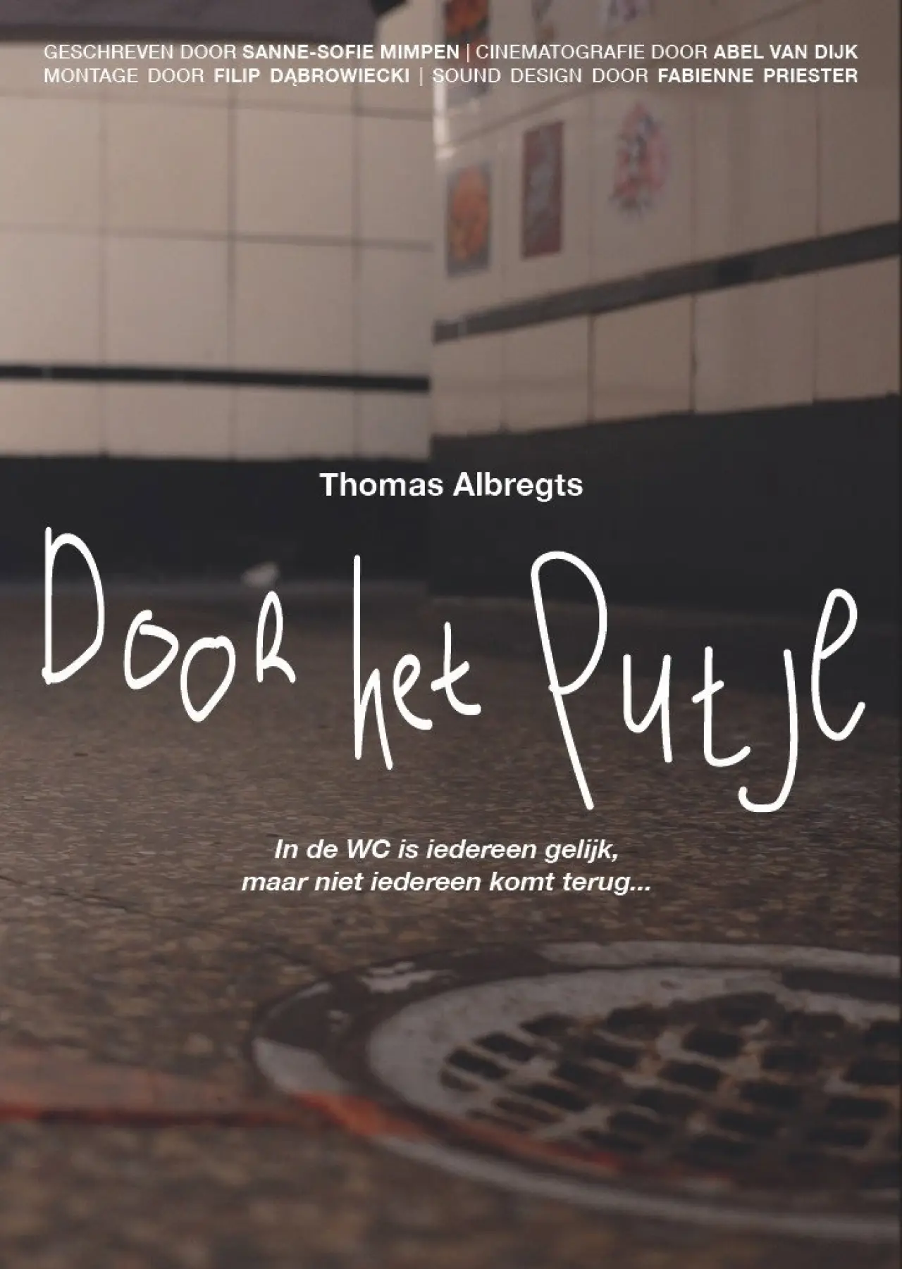 Movie poster "Door het putje"