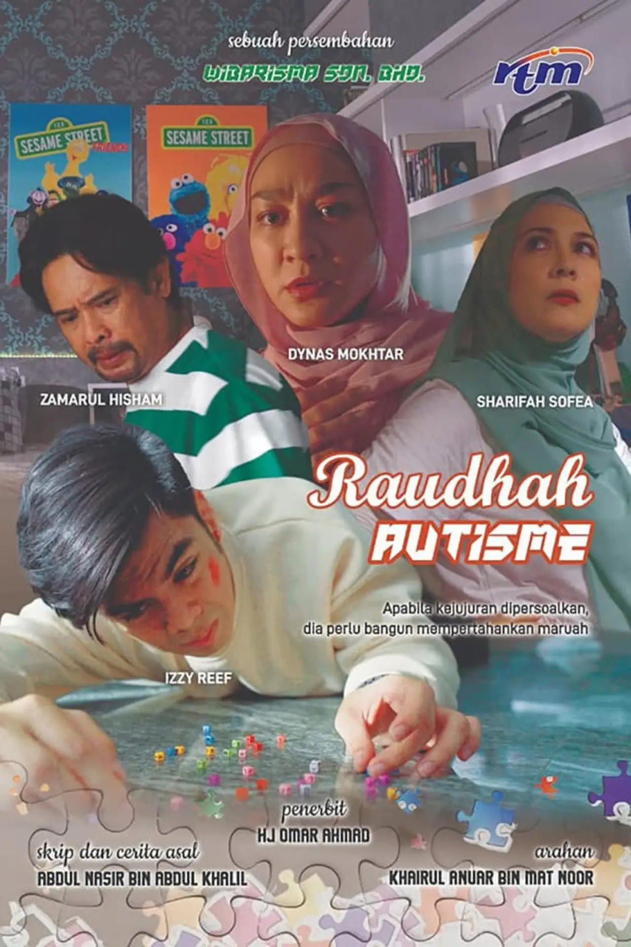 Movie poster "Raudhah Autisme"