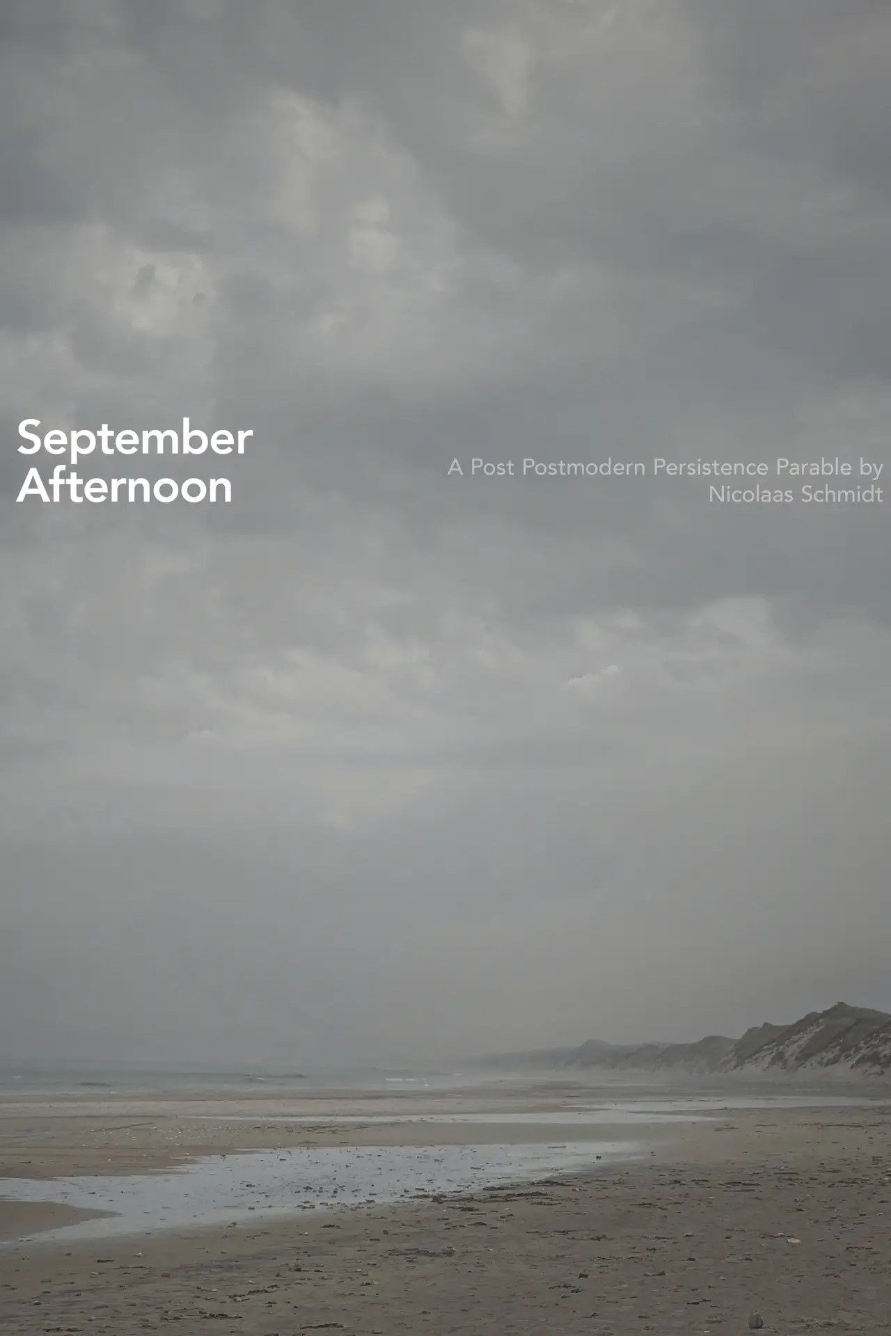 Movie poster "September Afternoon"