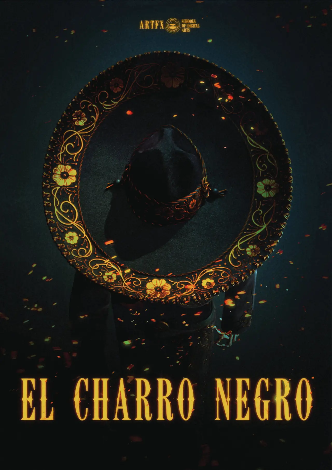Movie poster "El Charro Negro"