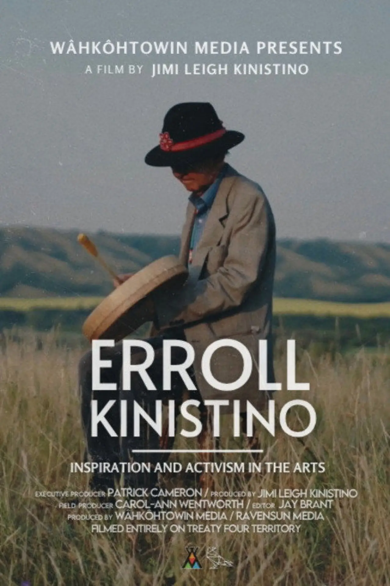 Movie poster "Erroll Kinistino: Inspiration and Activism in the Arts"