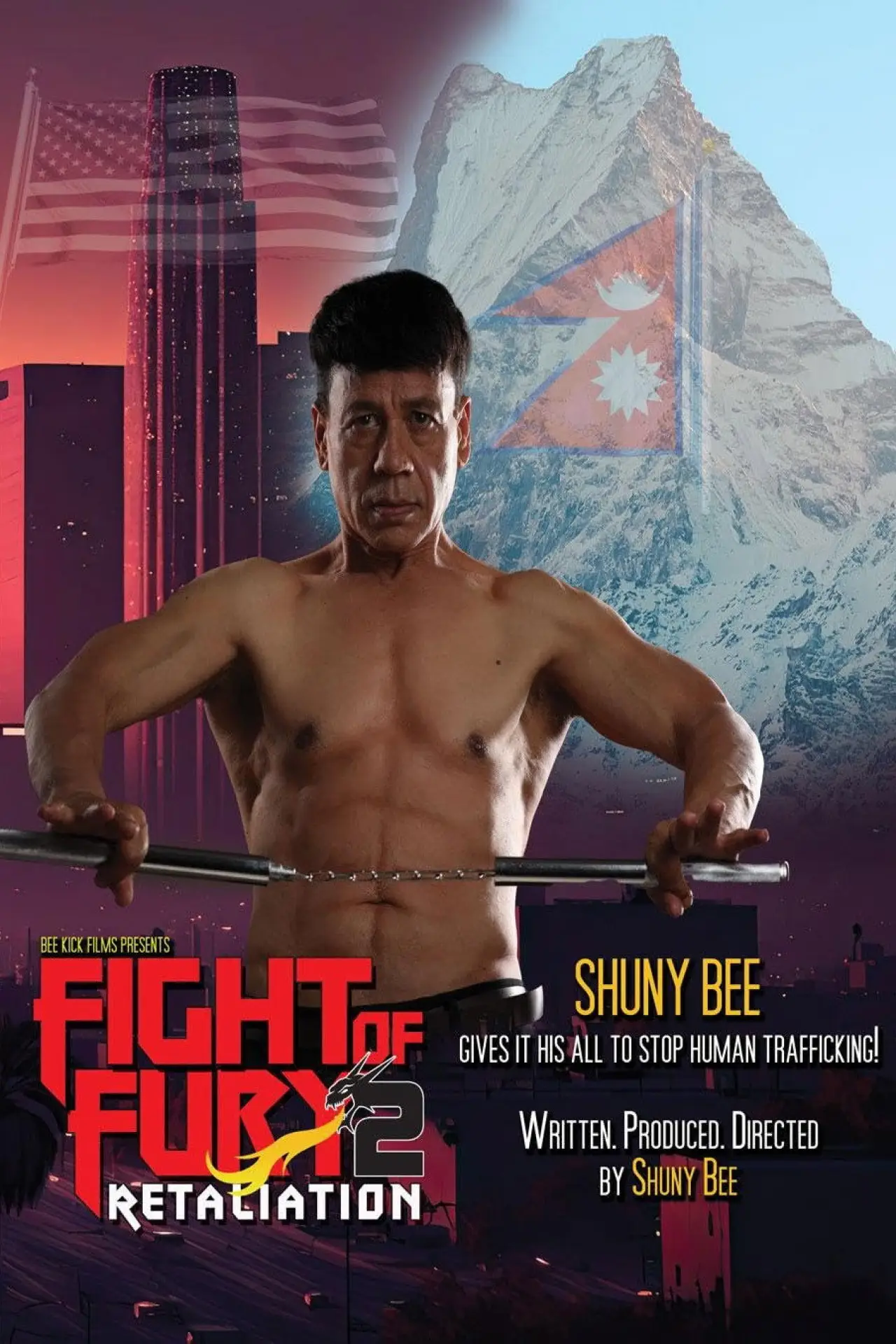 Movie poster "Fight of Fury 2 Retaliation"