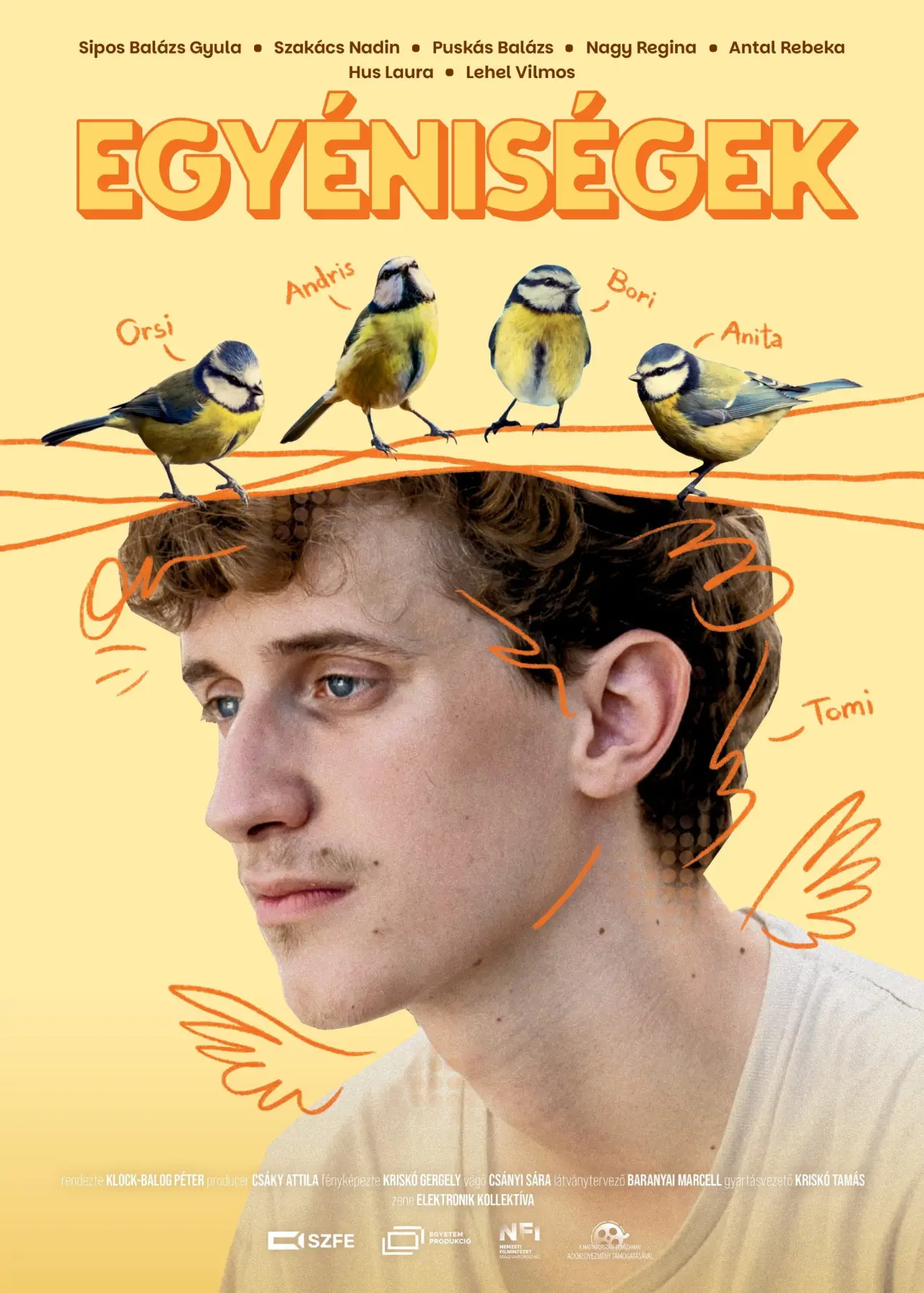 Movie poster "Egyéniségek"