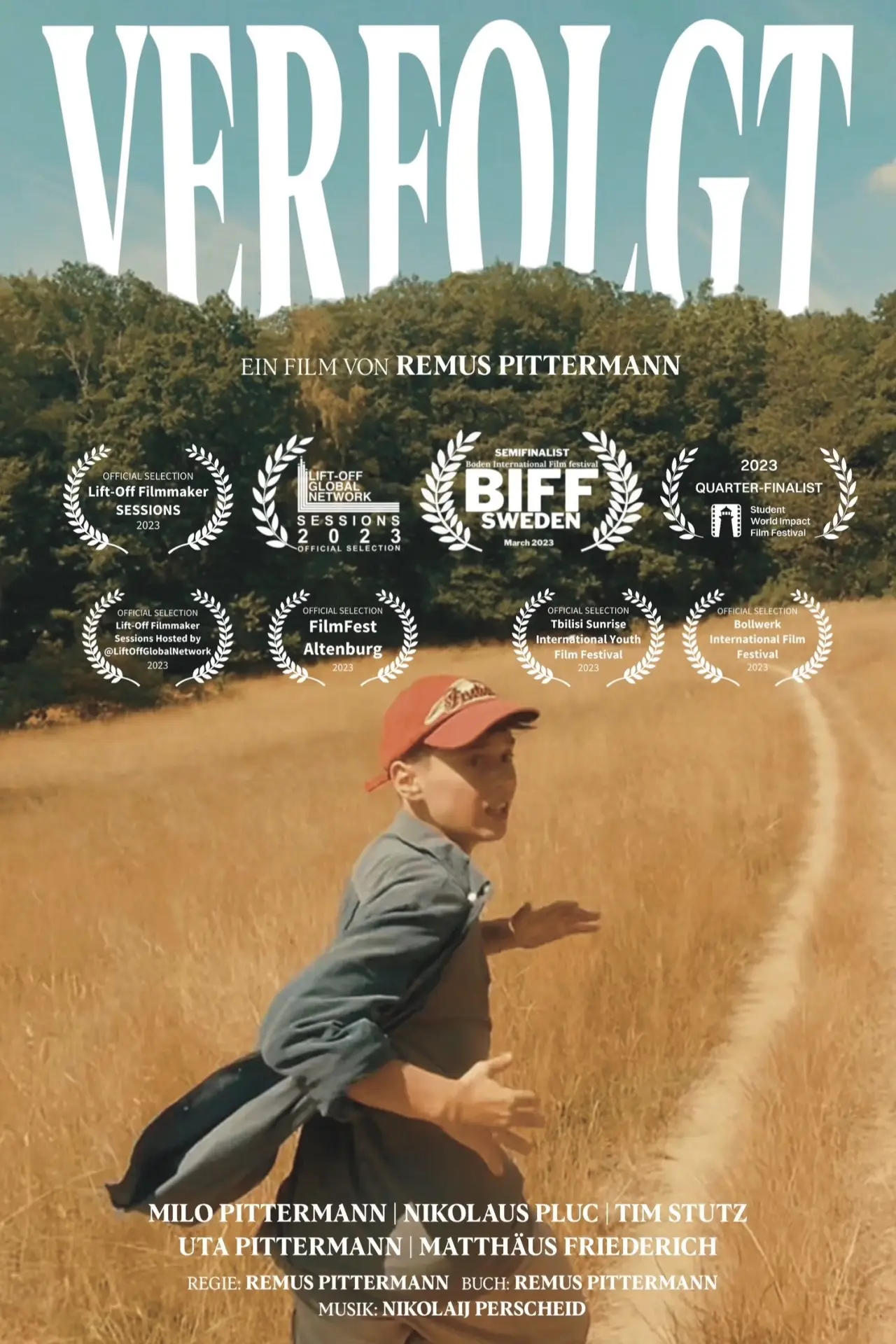 Movie poster "Verfolgt"