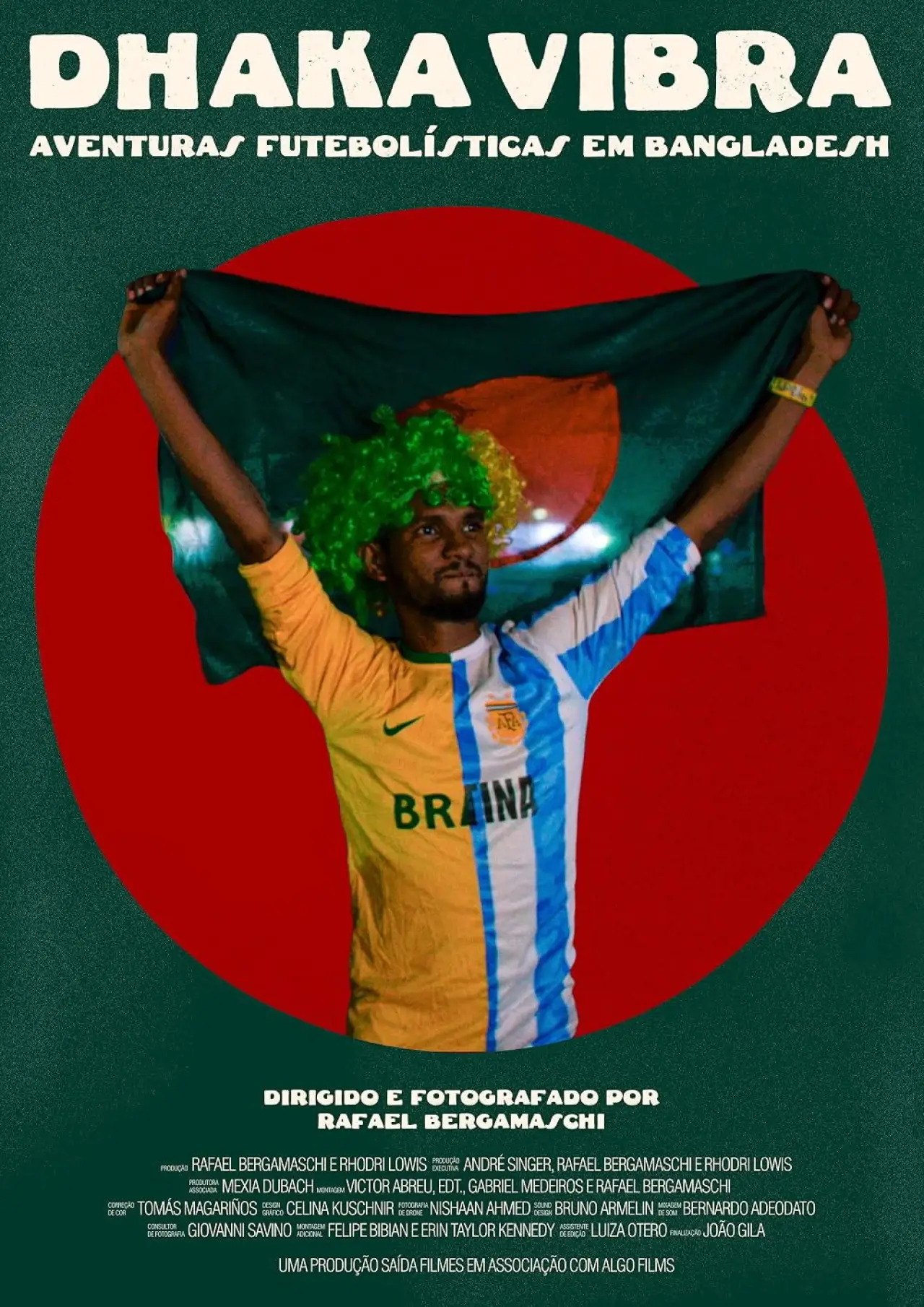 Movie poster "Dhaka Vibra – Aventuras Futebolísticas em Bangladesh"