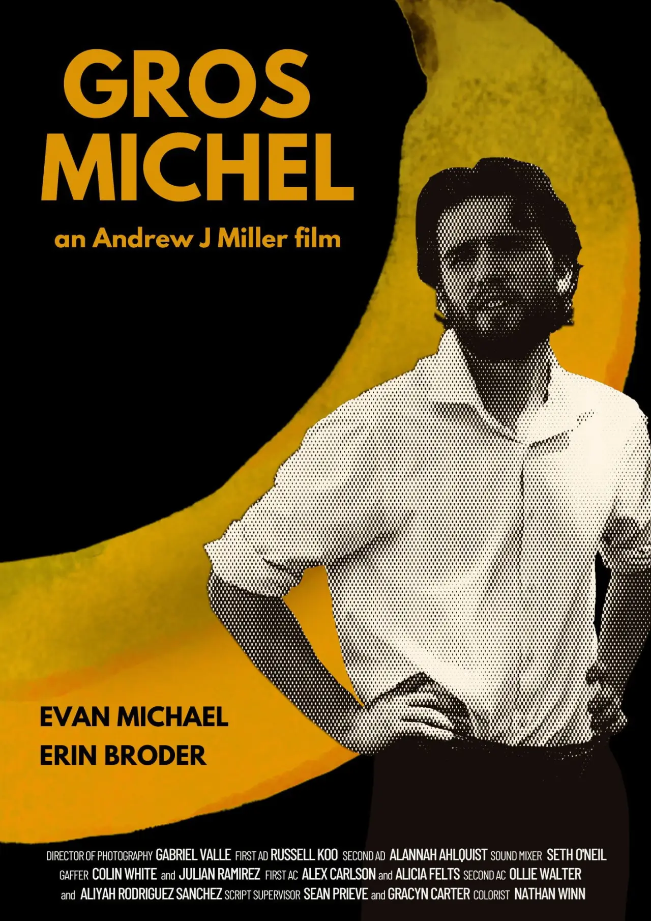 Movie poster "Gros Michel"