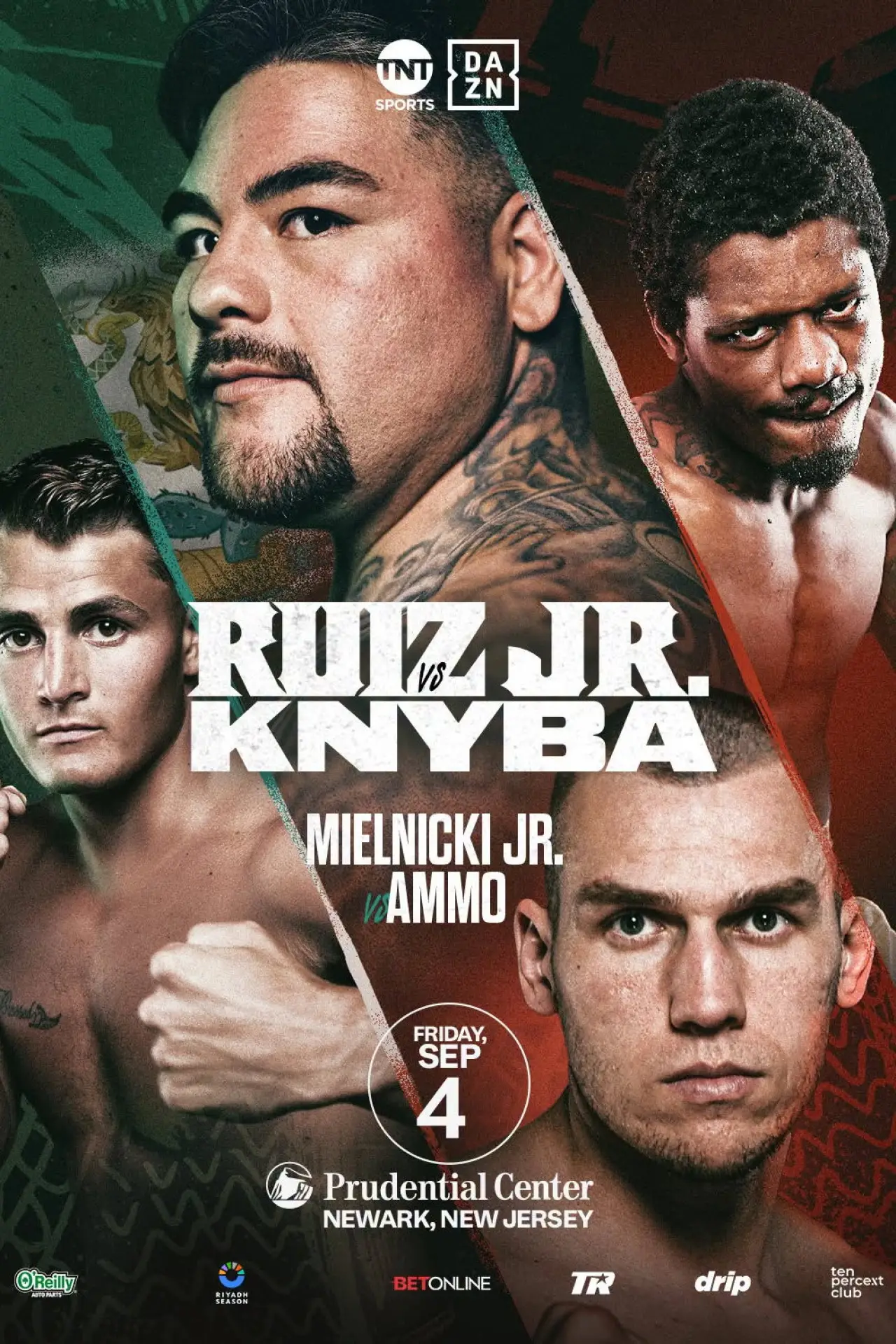 Movie poster "Andy Ruiz Jr. vs. Damian Knyba"