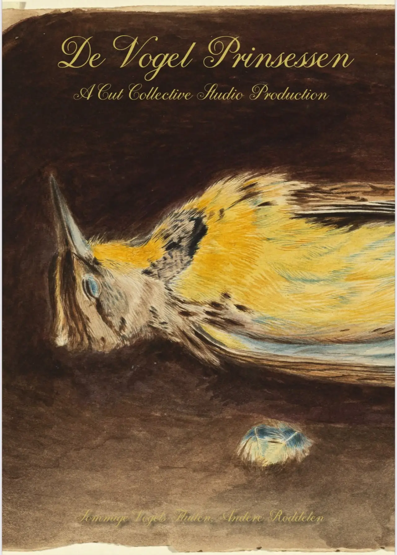 Movie poster "De vogel prinsessen"