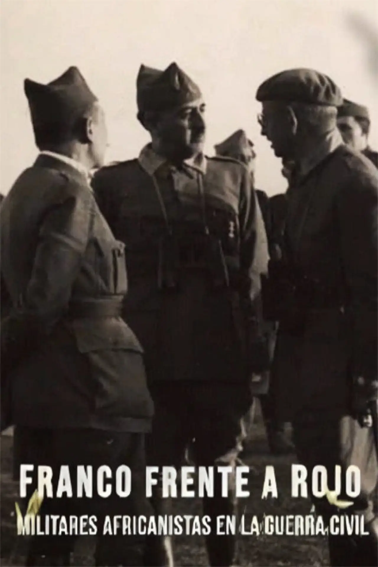 Movie poster "Franco frente a Rojo"