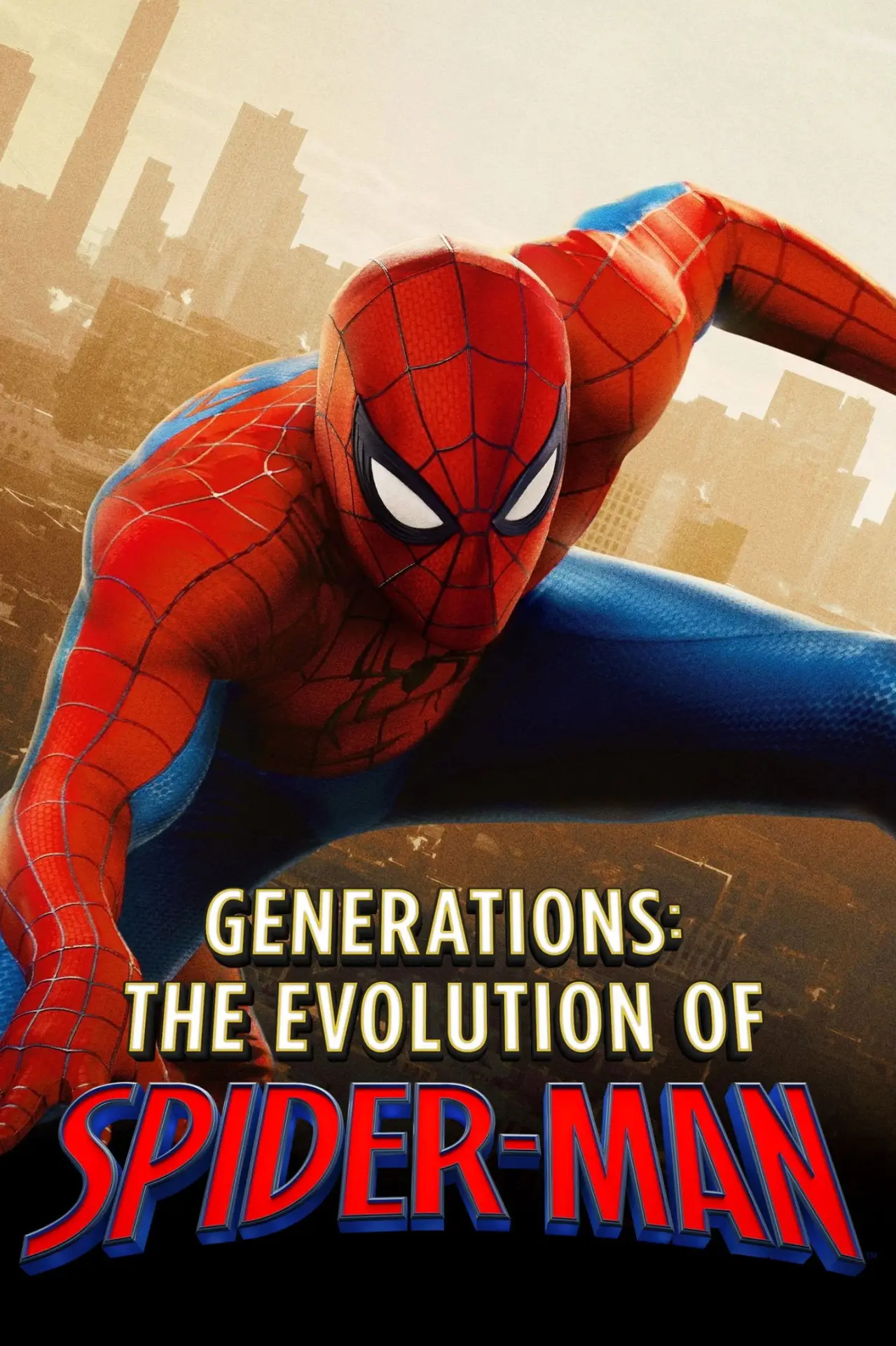 Movie poster "Generations: The Evolution of Spider-Man"