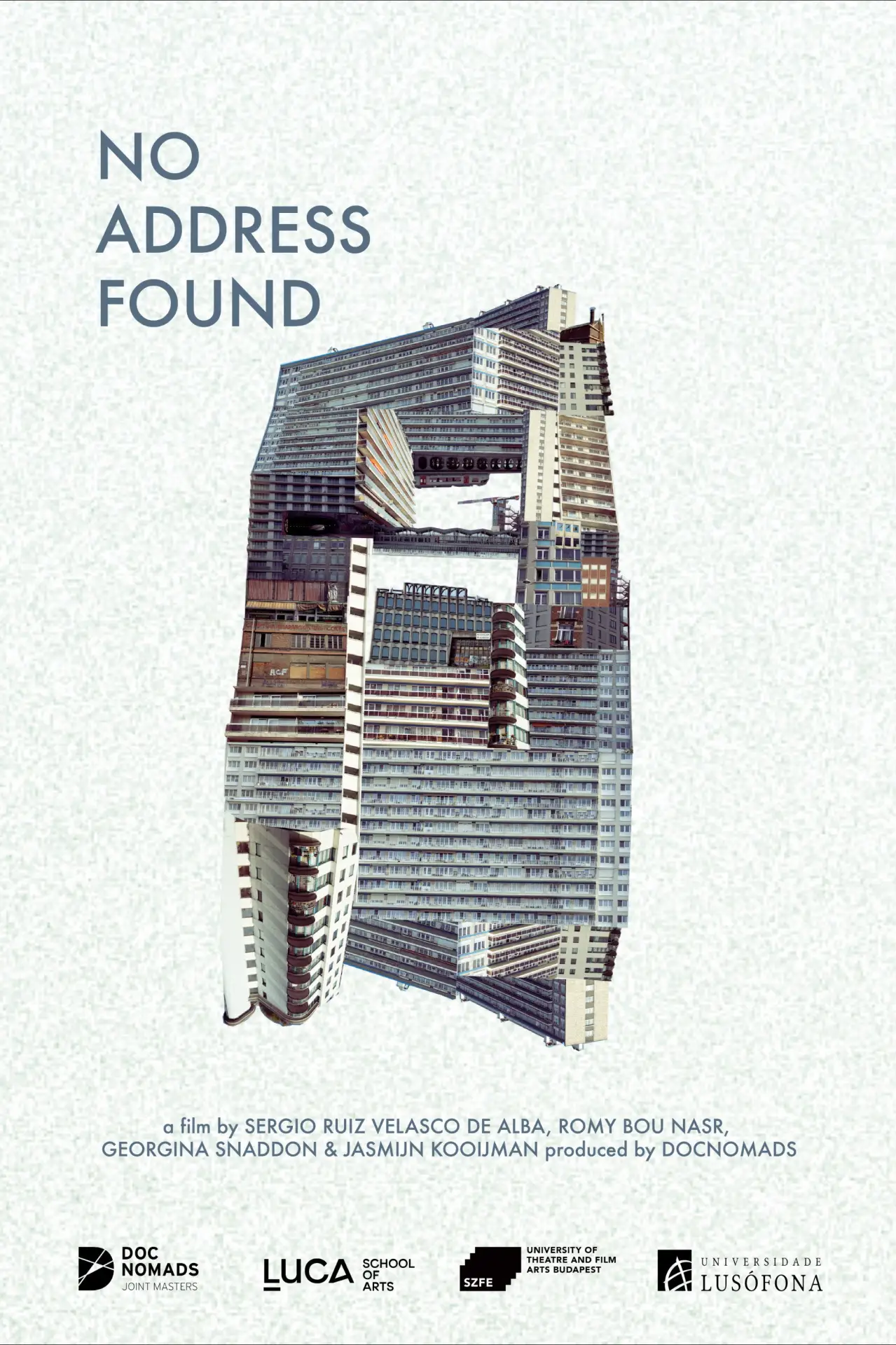Movie poster "No address found"