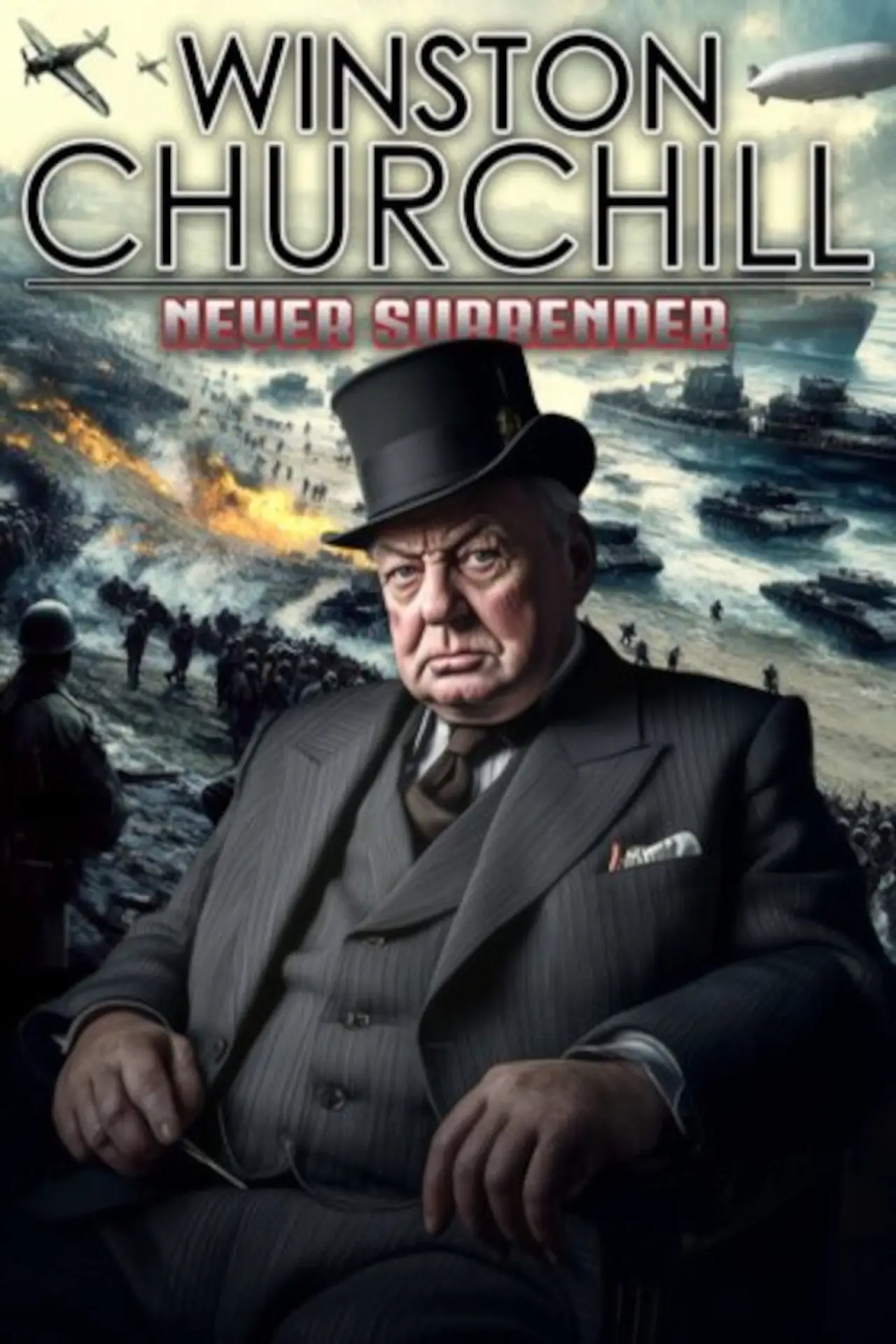 Movie poster "Winston Churchill: Never Surrender"