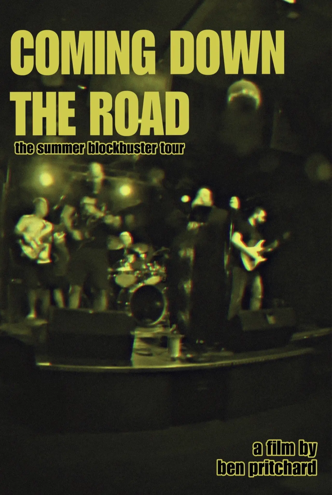 Movie poster "Coming Down The Road: The Summer Blockbuster Tour"