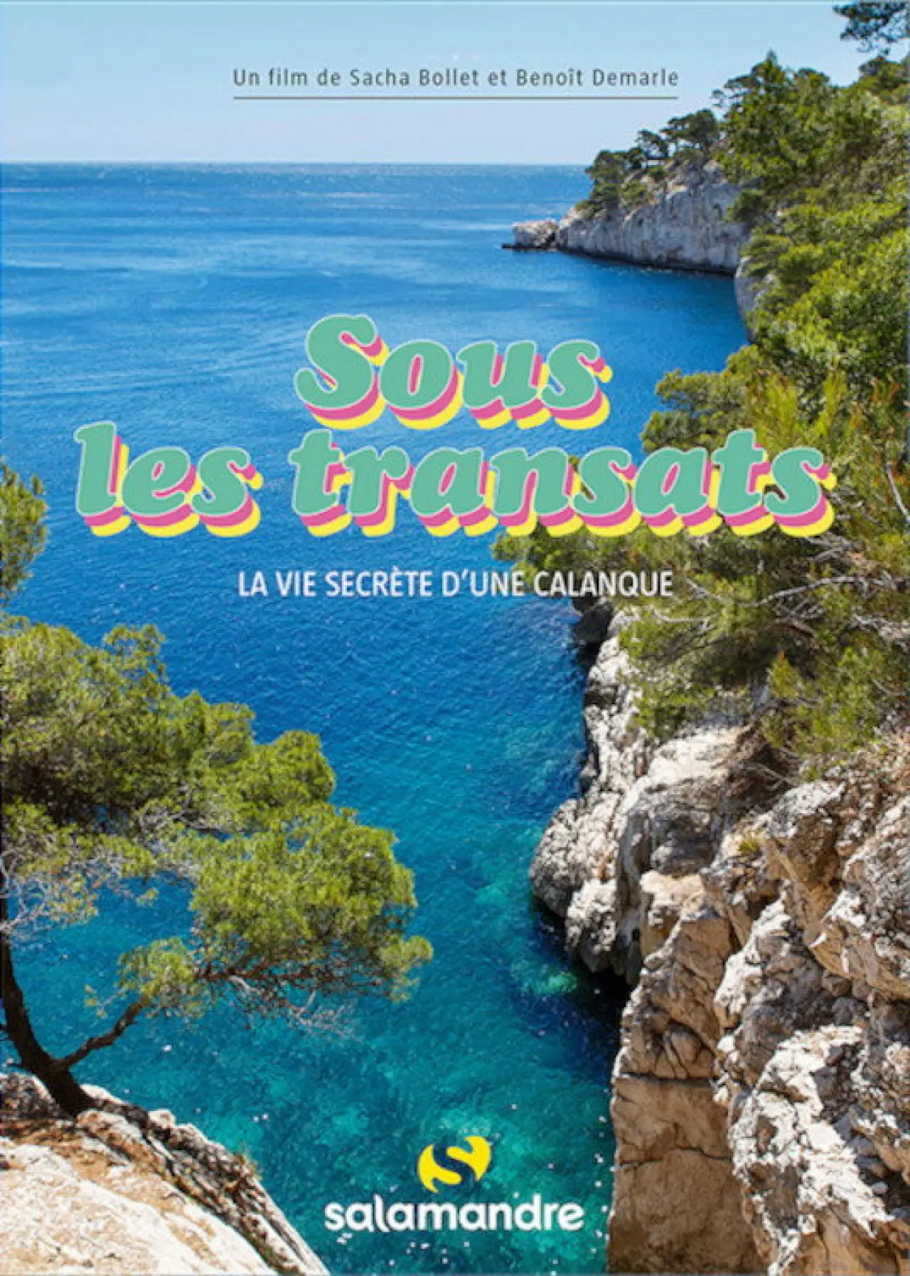 Movie poster "Beneath the Beach Chairs - The Secret Life of a Calanque"
