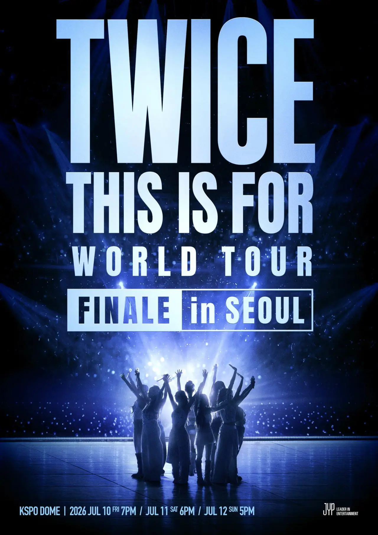 Movie poster "TWICE 〈THIS IS FOR〉 WORLD TOUR FINALE in SEOUL"