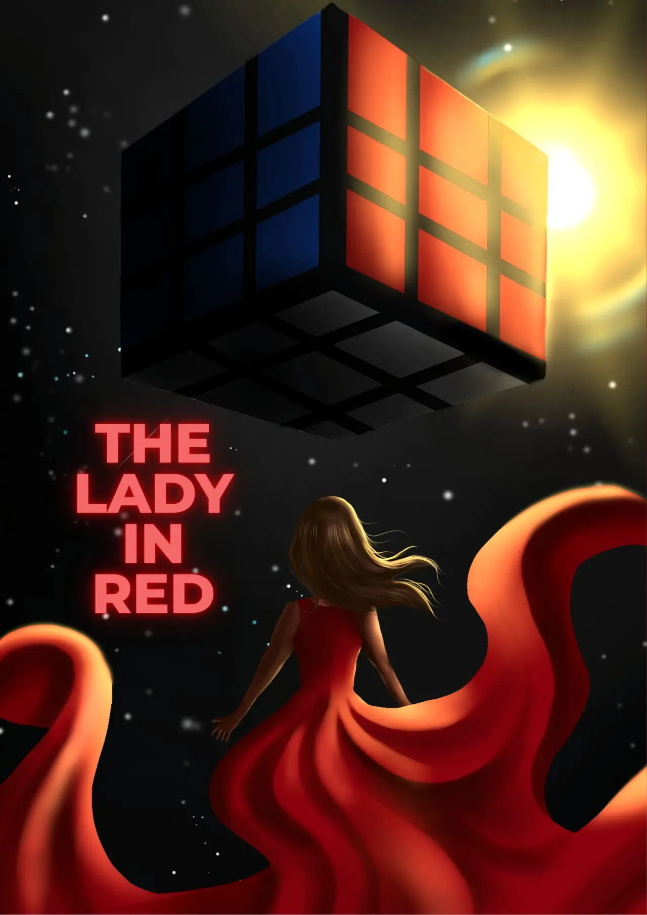 Movie poster "The Lady in Red"