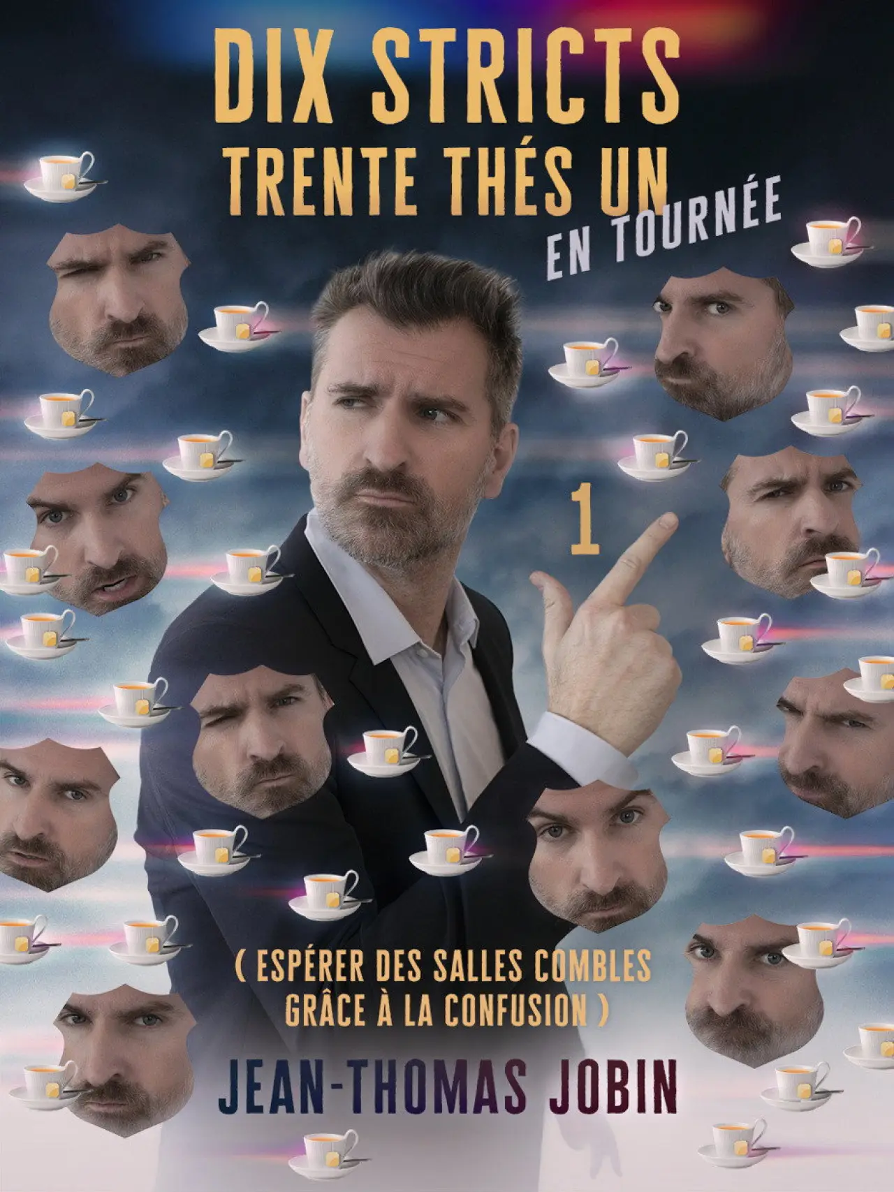 Movie poster "Jean-Thomas Jobin: Dix stricts trente thés un"