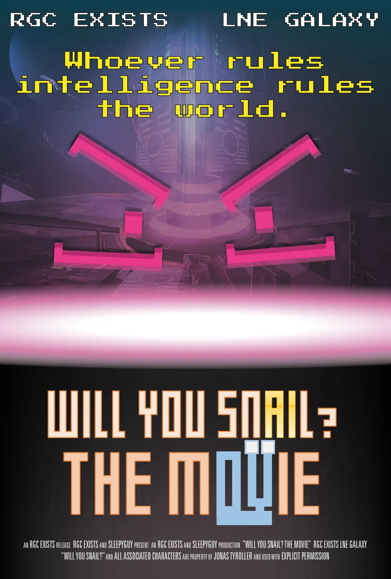 Movie poster "Will You Snail: The Movie"
